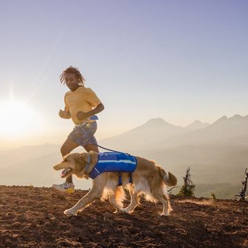 Ruffwear Hunde-Geschirr Laufweste Trail Runner Running Vest Blue Pool