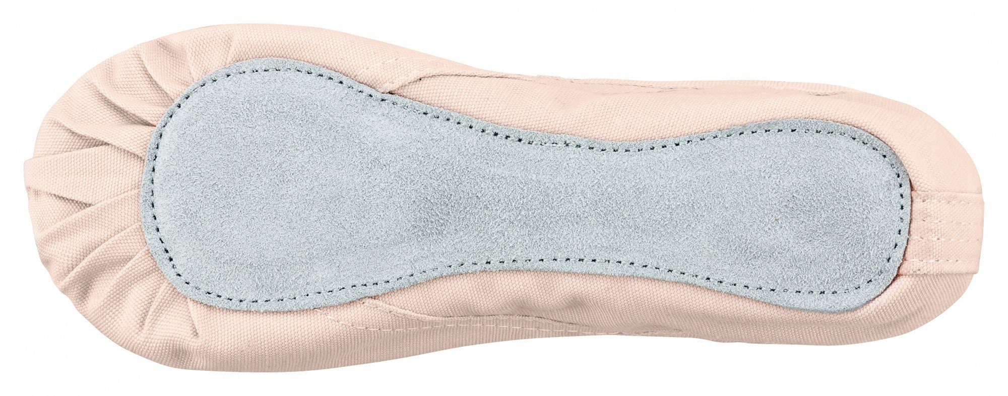 tanzmuster Ballettschuhe Dani mit ganzer Ledersohle Tanzschuh Ballettschläppchen für Mädchen – Bild 5 von 5
