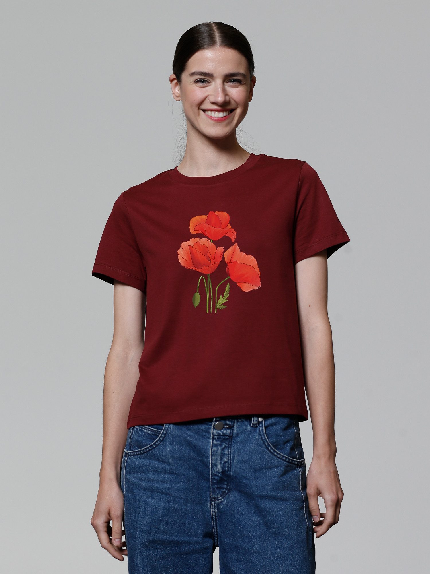 T-Shirt Poppy Flowers