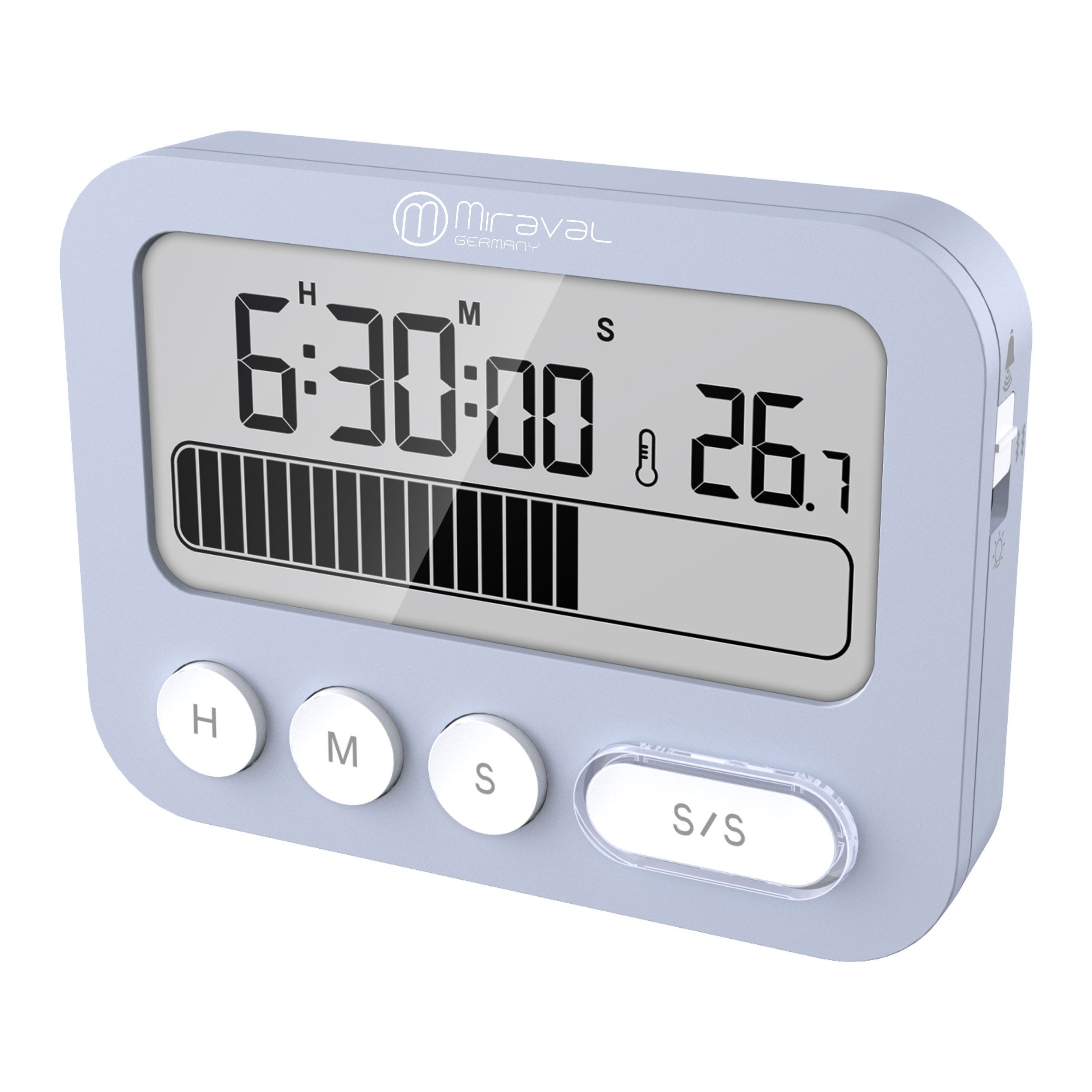 Miraval Uhr Miraval Digitaler Timer mit 3 Alarmmodi