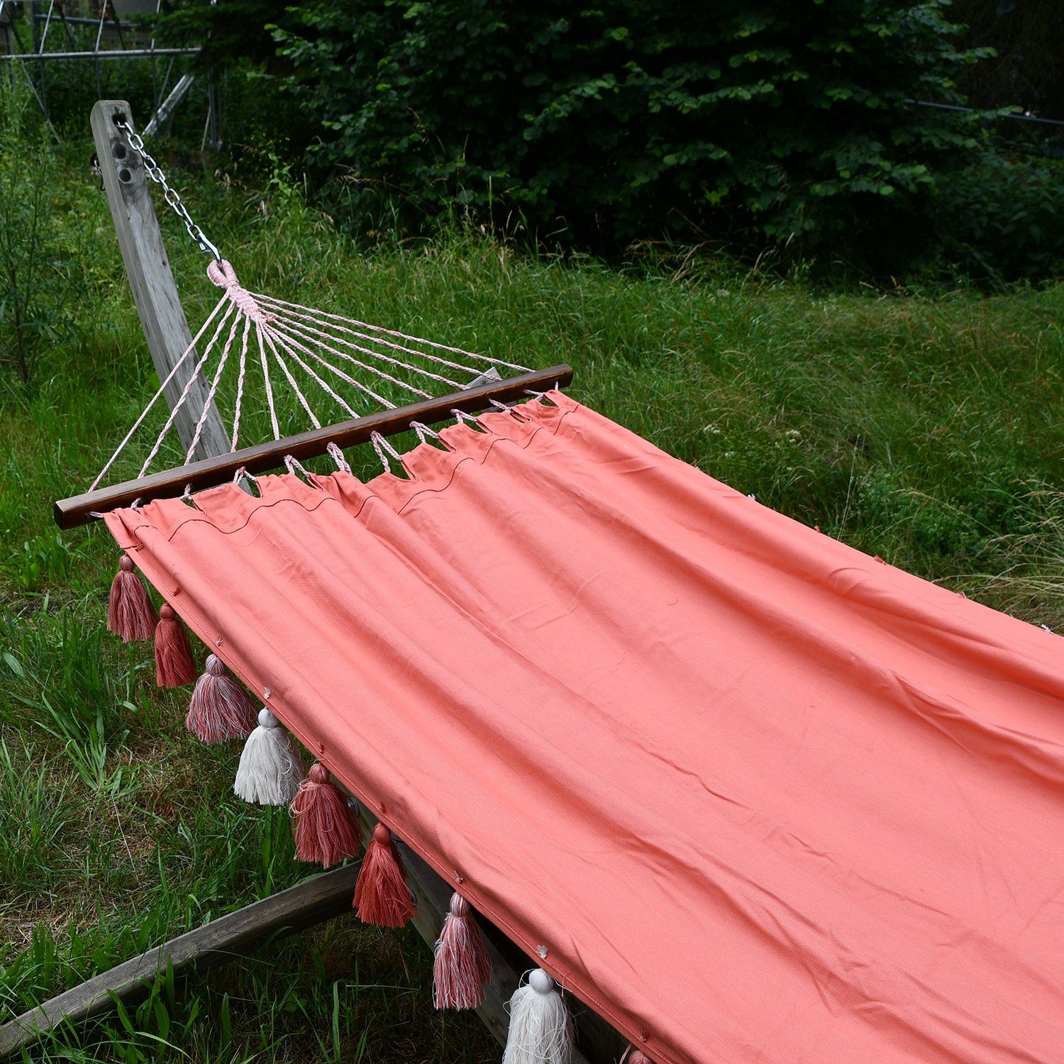 HOPLO Stabhängematte Single Stabhängematte SALMON mit günstig online kaufen