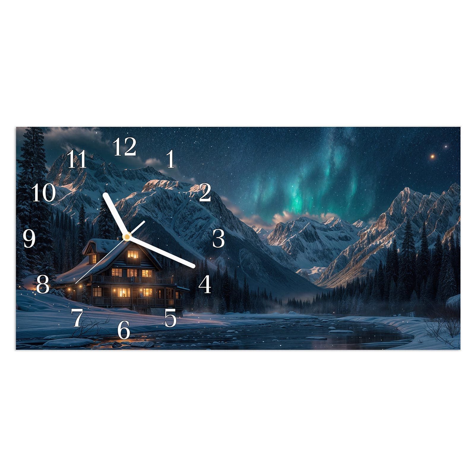 Primedeco Wanduhr Glasuhr Wandkunst Größe 60 günstig online kaufen