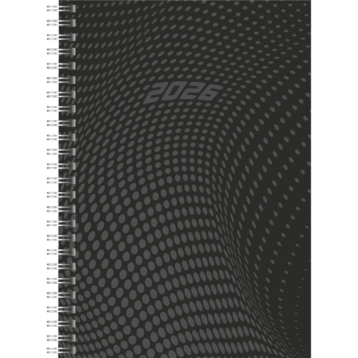rido ide Buchkalender Buchkalender Modell Timing 1 14,8x21cm 1 Woche/2 Seiten PP-Einband sch