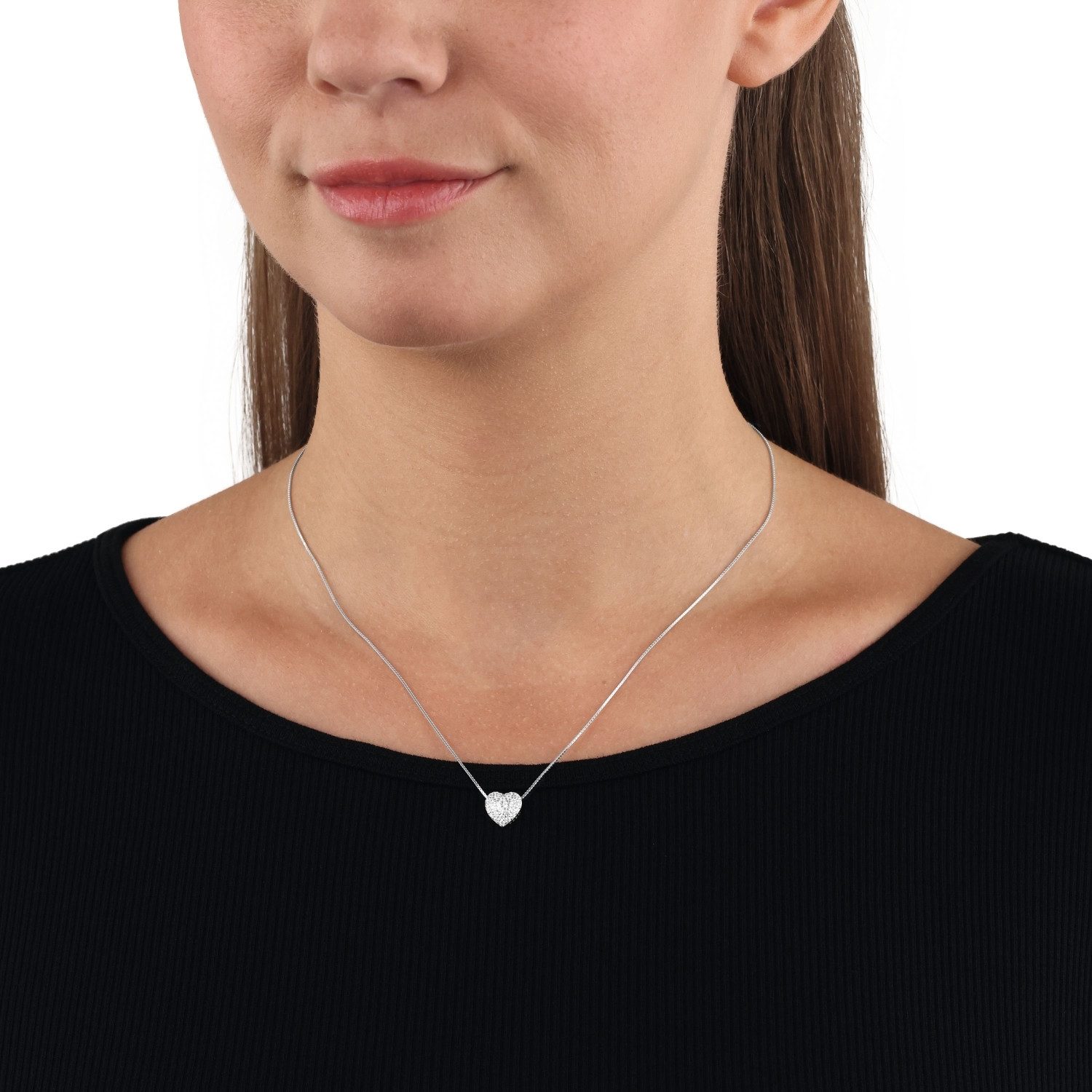 Amor Silberkette Amor Kette mit Anhänger (Kette mit Anhänger, 1-tlg., Kette günstig online kaufen