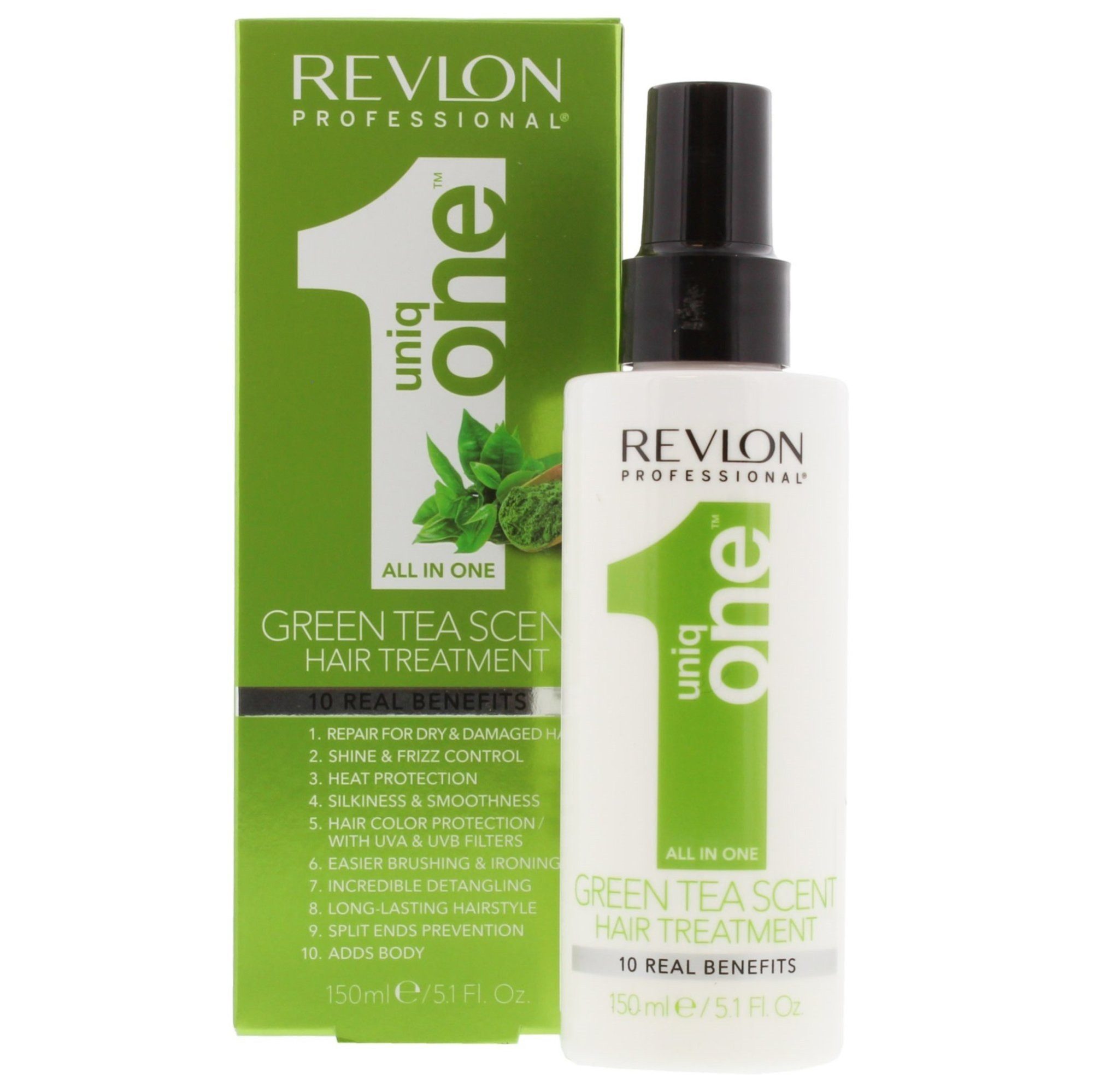 Revlon Haarkur Leave-in Pflege All In One Uniq One - Grüner Tee 150ml, 1-tlg.