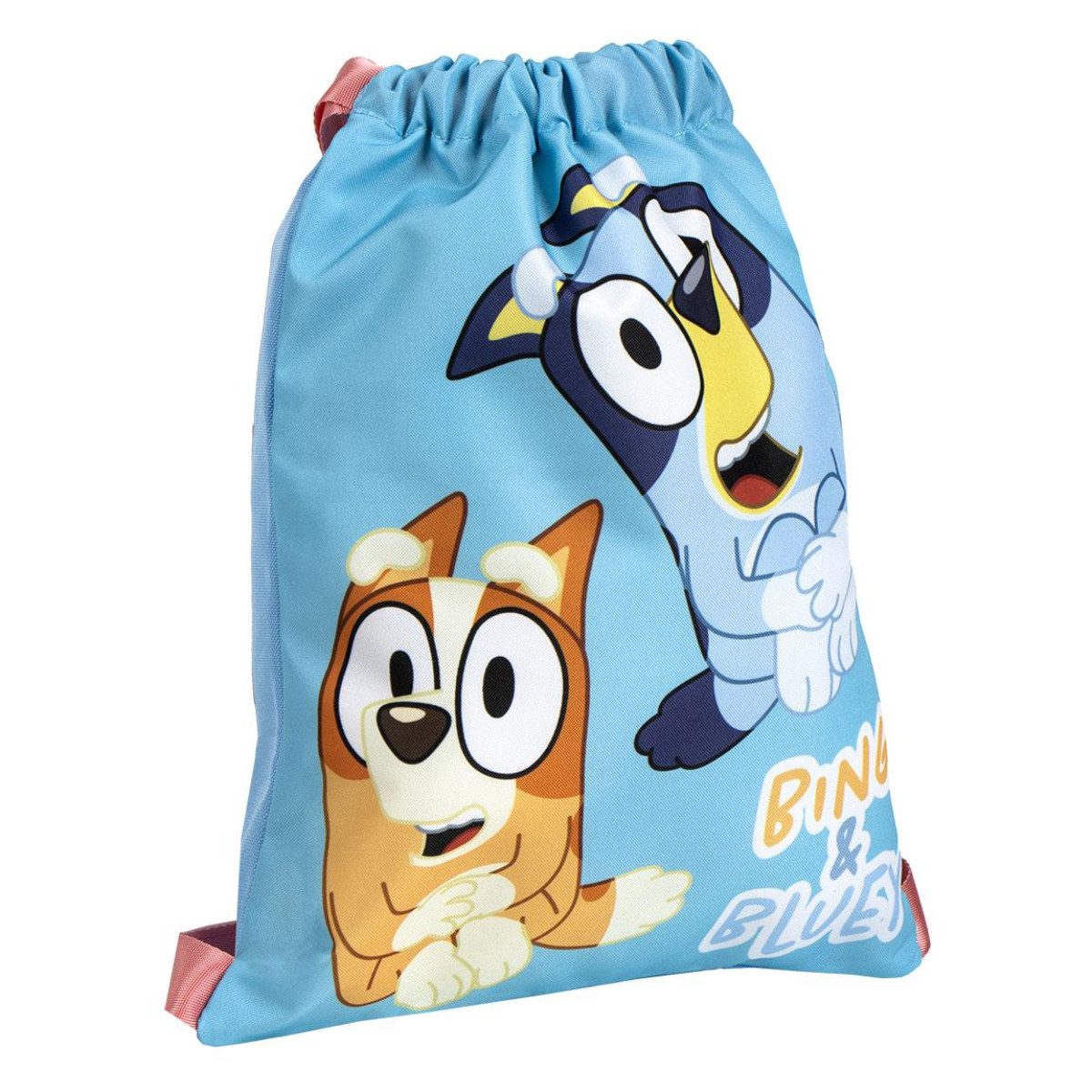 Cerda Turnbeutel Bluey Turnbeutel Motiv Sportsack für Jungen & Mädchen