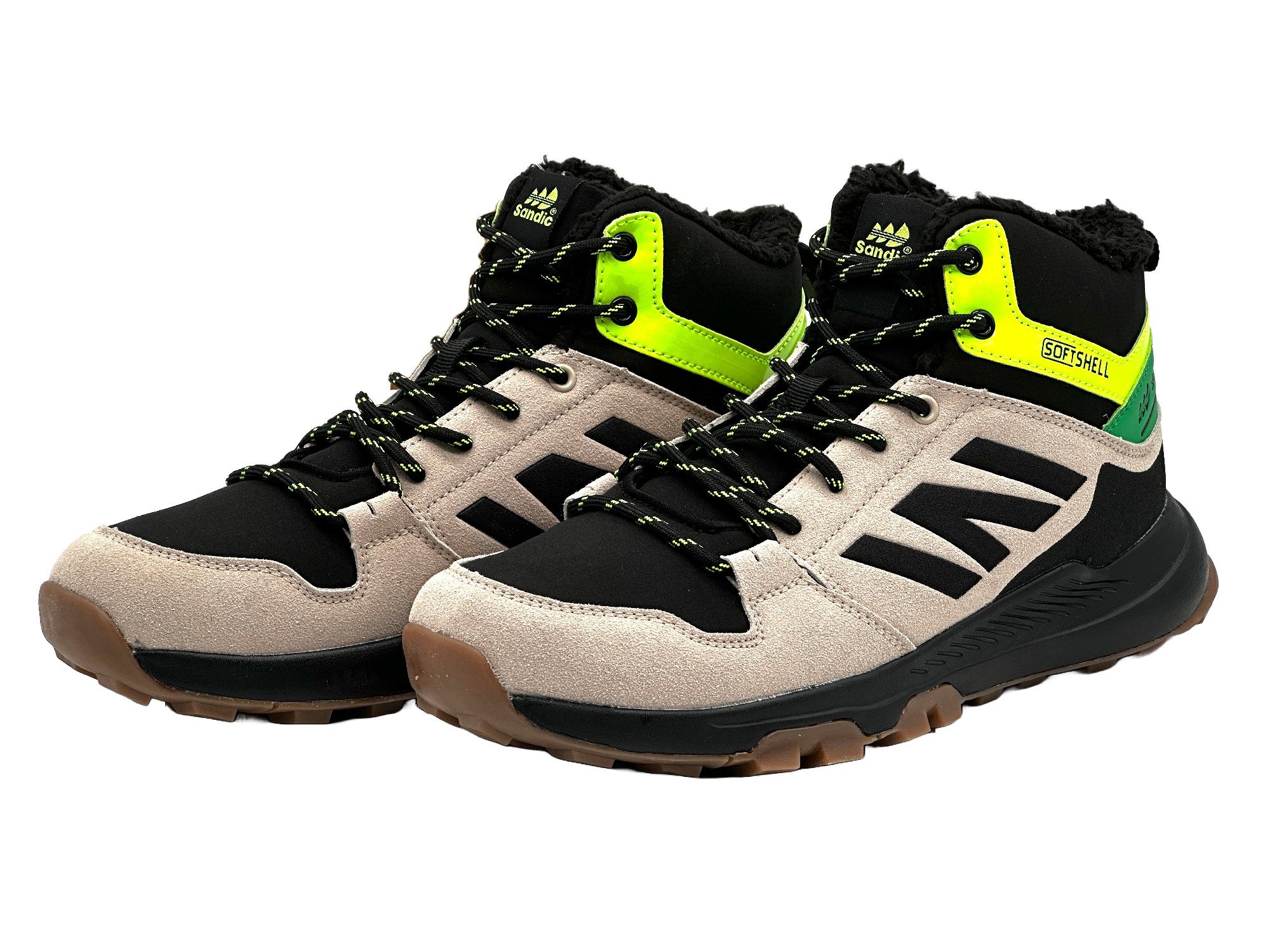 Nowaland gefütterte Wanderstiefel Outdoorschuhe Wanderstiefeletten Wanderstiefel atmungsaktiv, Komfort, Rutschfest