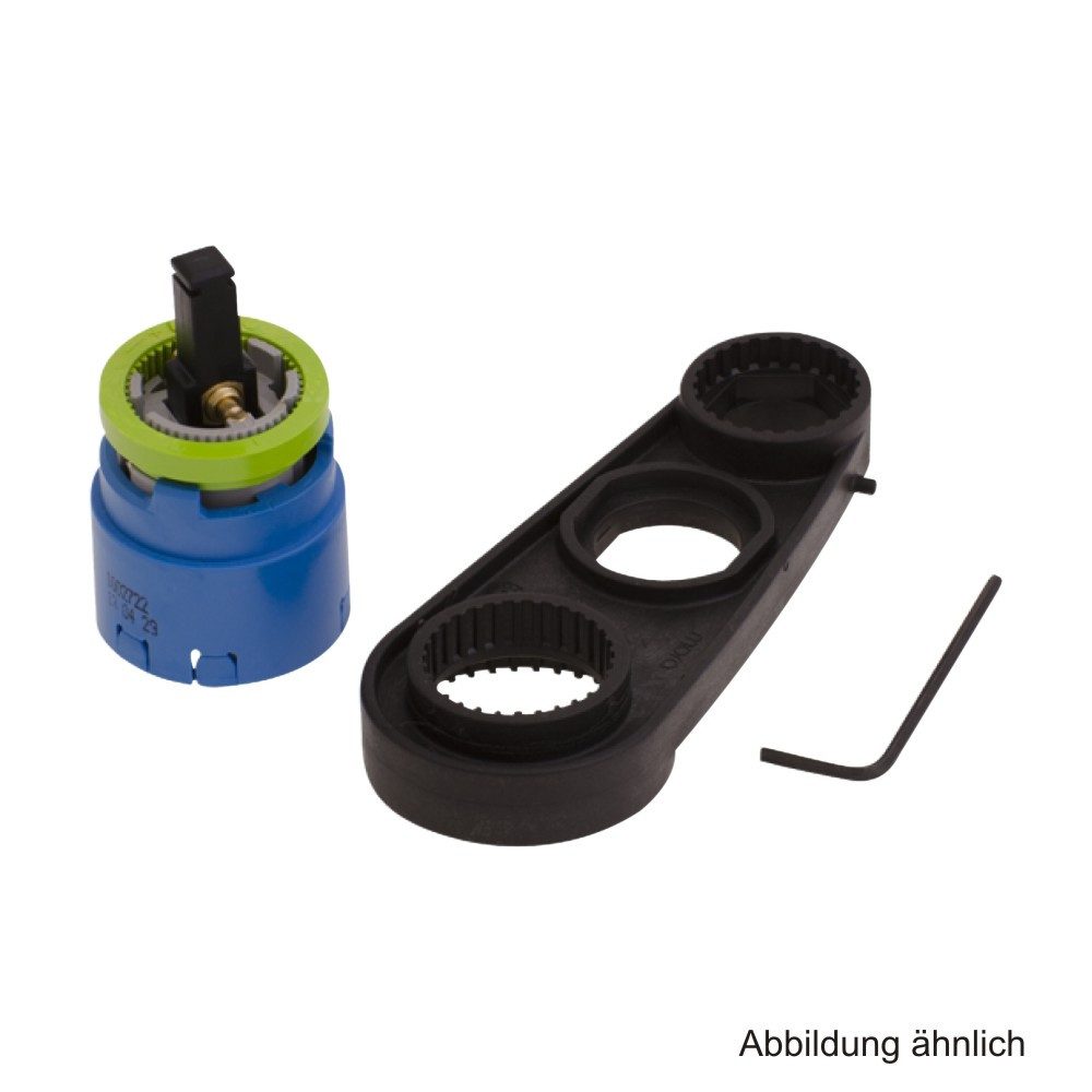 Mora Armaturen Badarmatur Mora Keramikkartusche mit Servicewerkzeug, S600273