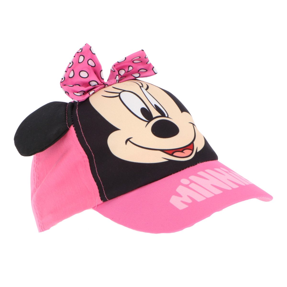 Disney Minnie Mouse Baseball Cap Kinder Baseball Cap Sonnenkappe Freizeitkappe (Packung)