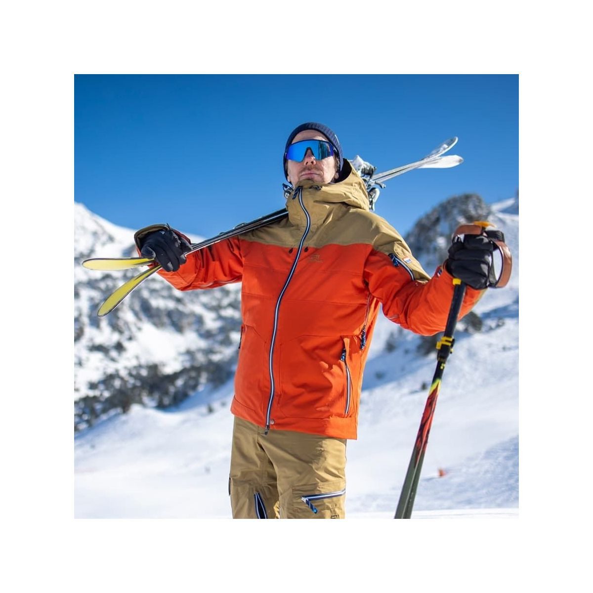 Elevenate Skijacke Men St Moritz Jacket Herren-Skijacke mit GORE-TEX, winddicht, wasserabweisend und