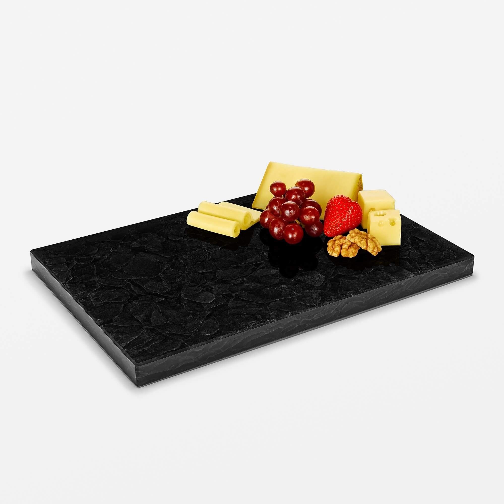 MAGNA Atelier Servierplatte Groningen Glaskeramik Käseplatte, (Einzelstück)