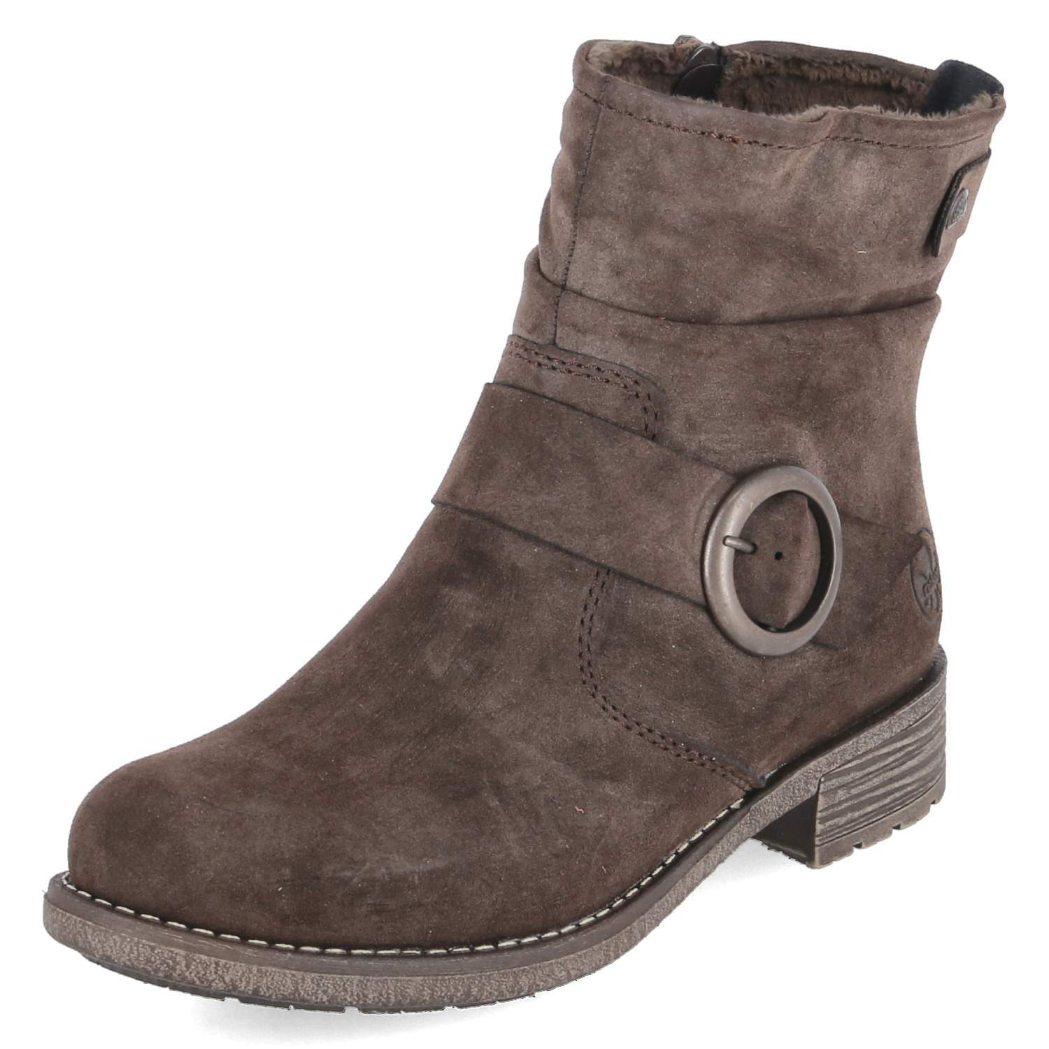 Rieker Rieker 79454-25 Damen Synthetik braun Schlupfstiefel günstig online kaufen