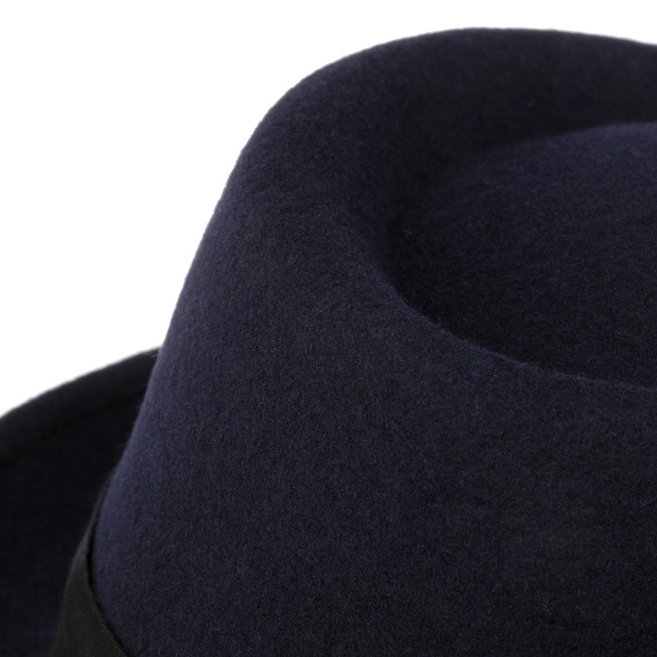 Lierys Fedora (1-St) Fedora mit Ripsband, Made in Italy