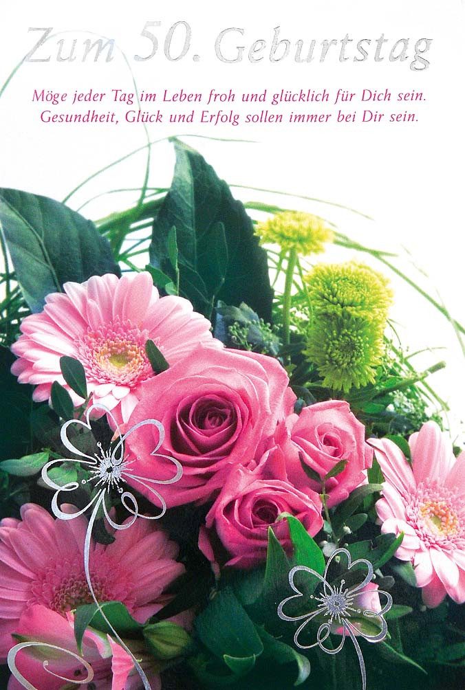 BSB Grußkarten 90. Geburtstag Glückwunschkarte im Format 11,5 x 17 cm