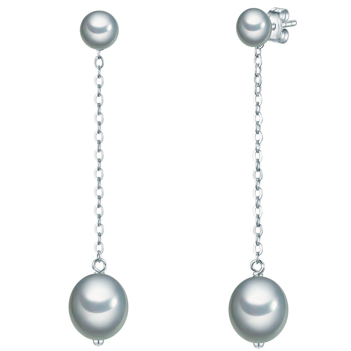 Valero Pearls Paar Ohrstecker silber, aus Sterling Silber