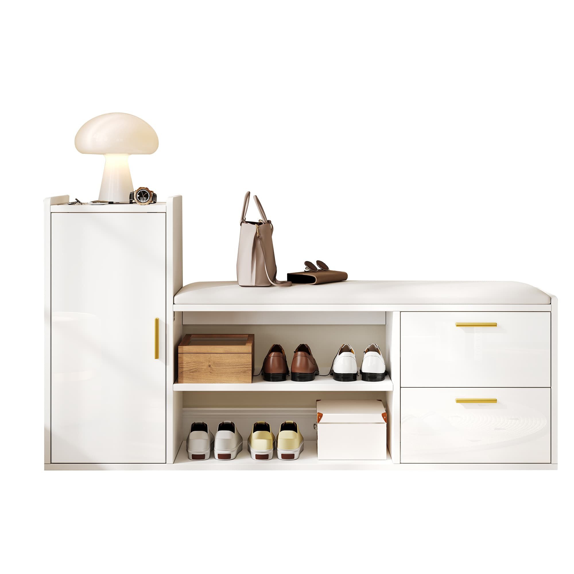 ANYSUN Garderoben-Set Kleiderschrank, Kombinationskleiderschrank, (Set), Softclose-Funktion