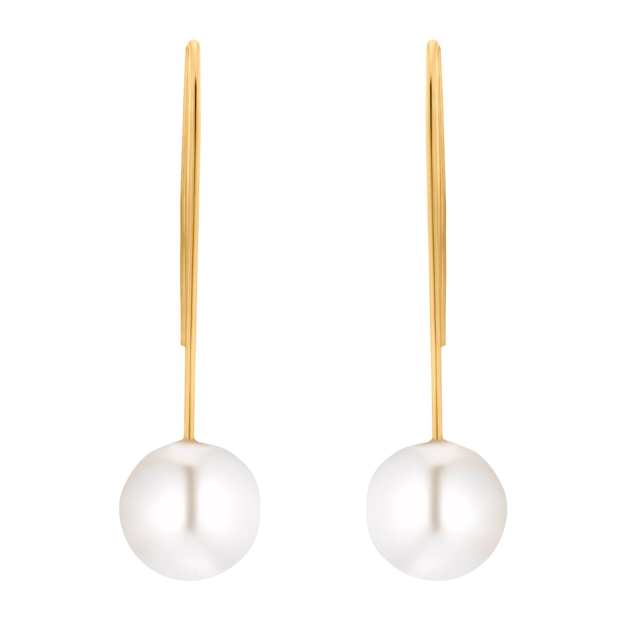 Heideman Paar Ohrstecker Auris goldfarben (Ohrringe, inkl. Geschenkverpackung), Perlenohrringe mit Perle weiß oder farbig | Ohrstecker