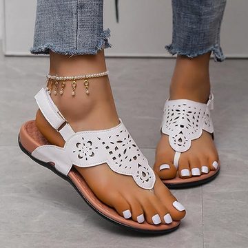 ZWY Sandale, Bequeme Strand-Sandalen, Schuhe Frauen Casual Clip Toe Badeschuh