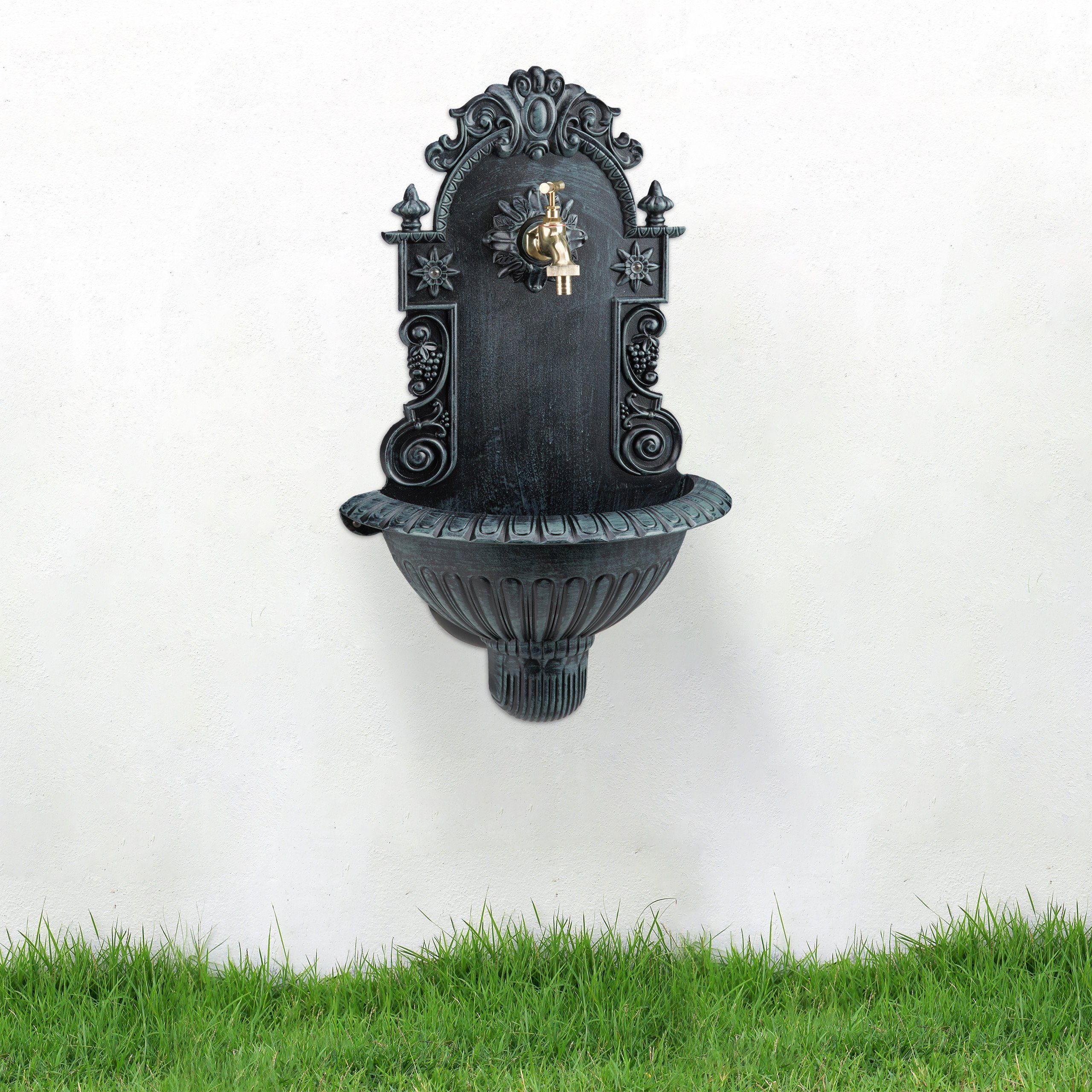 relaxdays Gartenbrunnen Wandbrunnen Antik günstig online kaufen