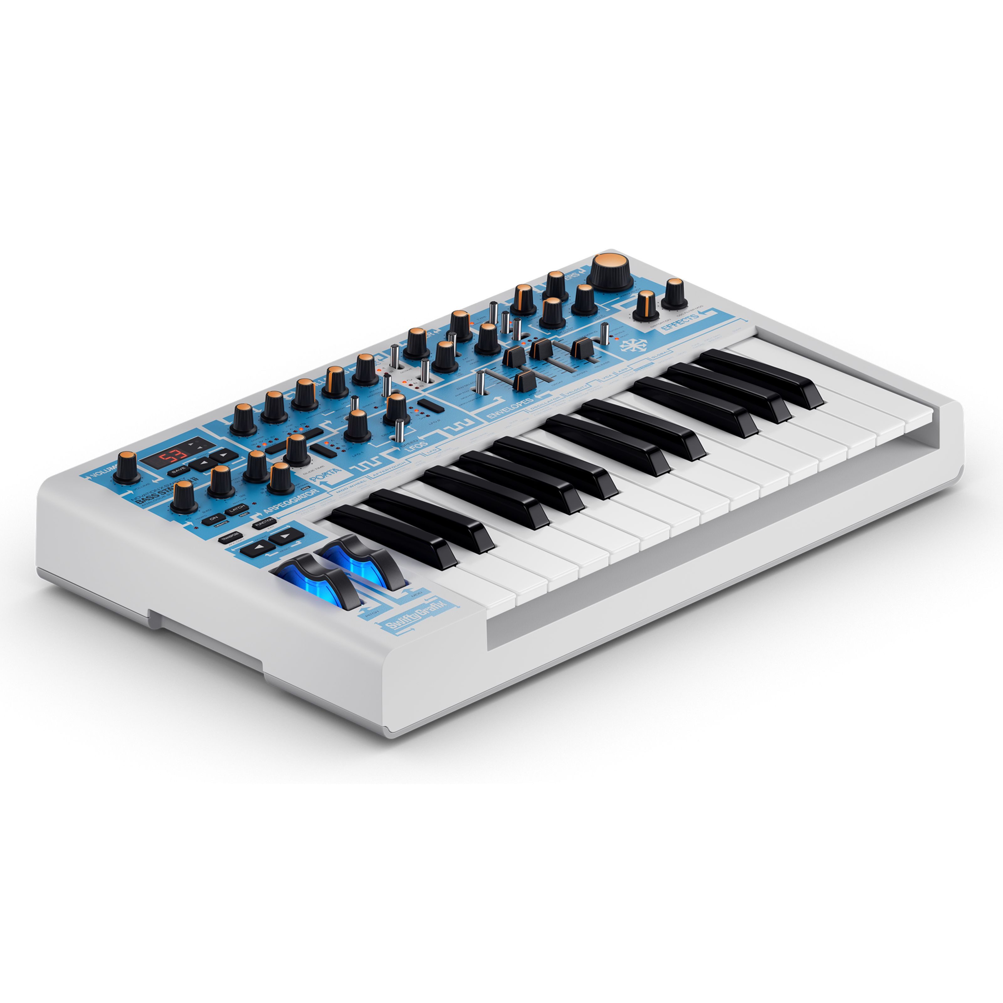Novation Synthesizer (Synthesizer, Analog Synthesizer), Bass Station II Swifty Edition - Synthesizer