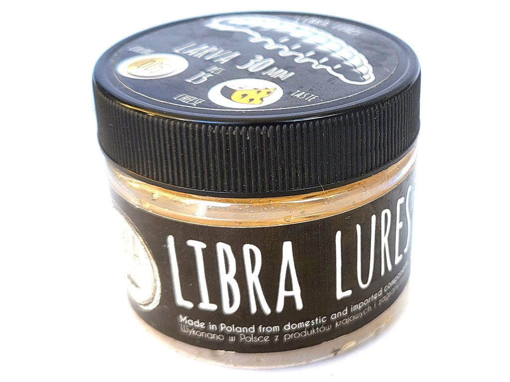 Libra Lures Kunstköder LIBRA LURES - CHEESE - Starterset Larve 1 - 5 er Set - Forellenköder, (Libra Lures Starterset Larve 1, 5-St. 5 Dosen), Intensives Käsearoma für hohe Lockwirkung