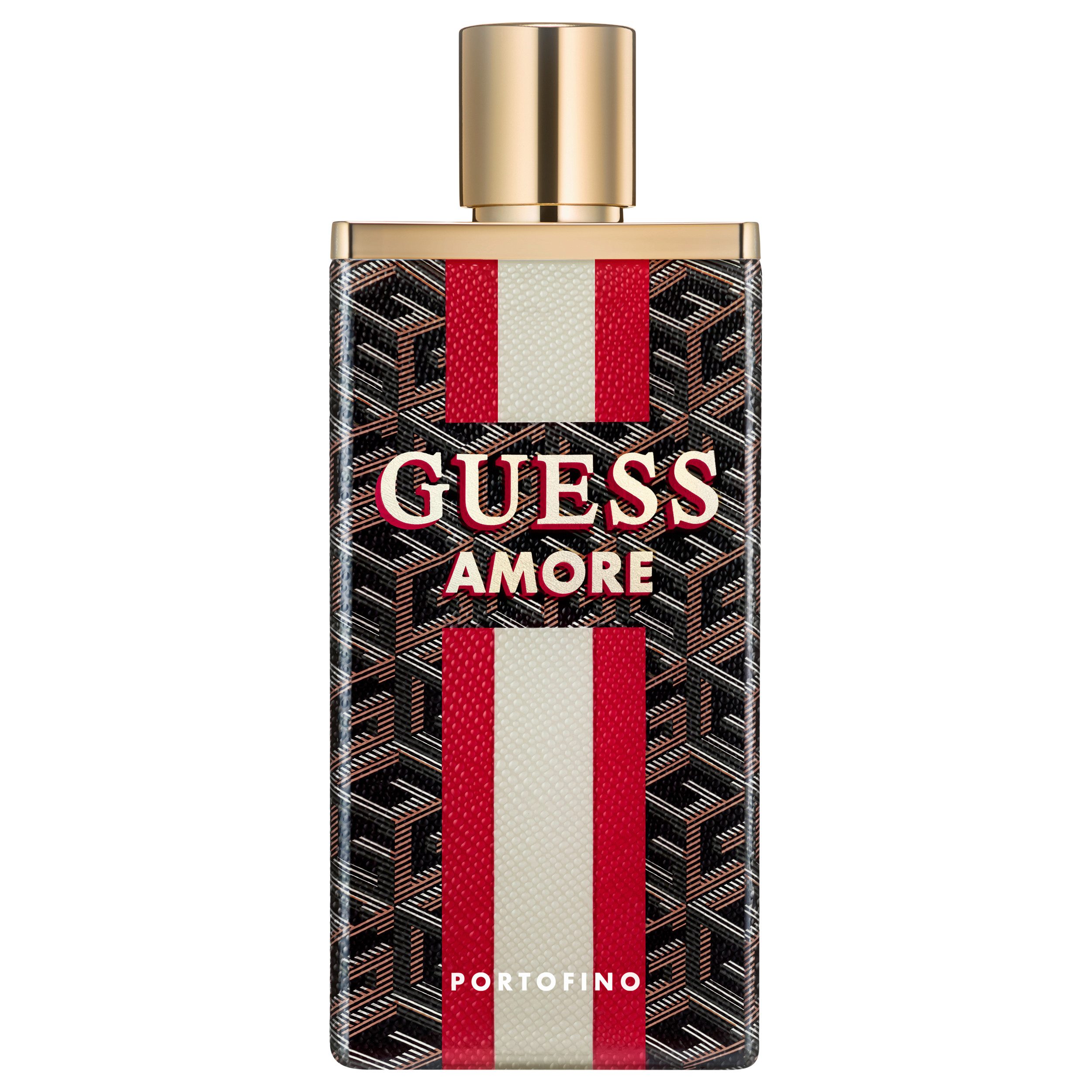 Guess Eau de Toilette AMORE PORTOFINO EDT, 1-tlg., holzig-fruchtige Duftnote