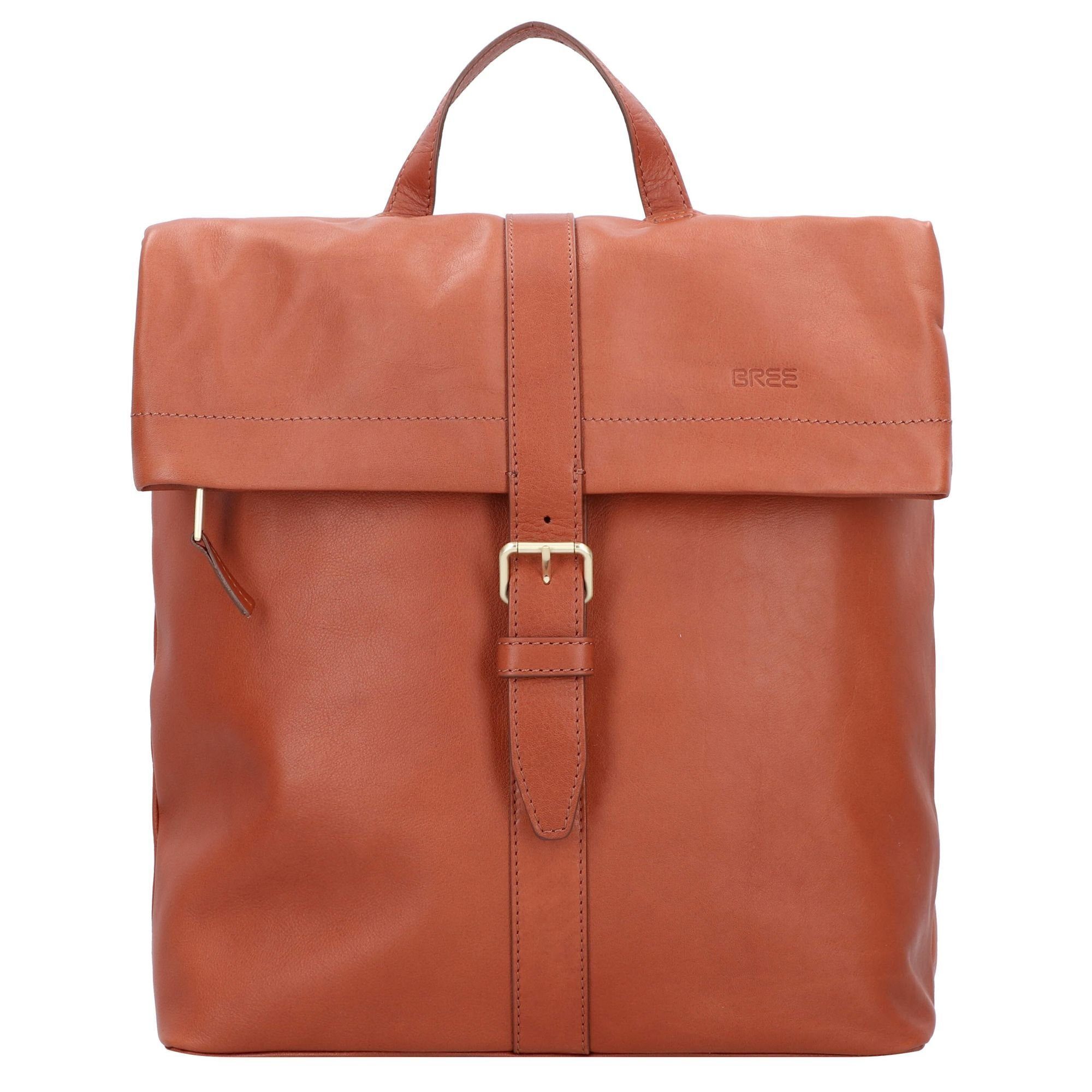 BREE Rucksack arganoil Stockholm, Leder