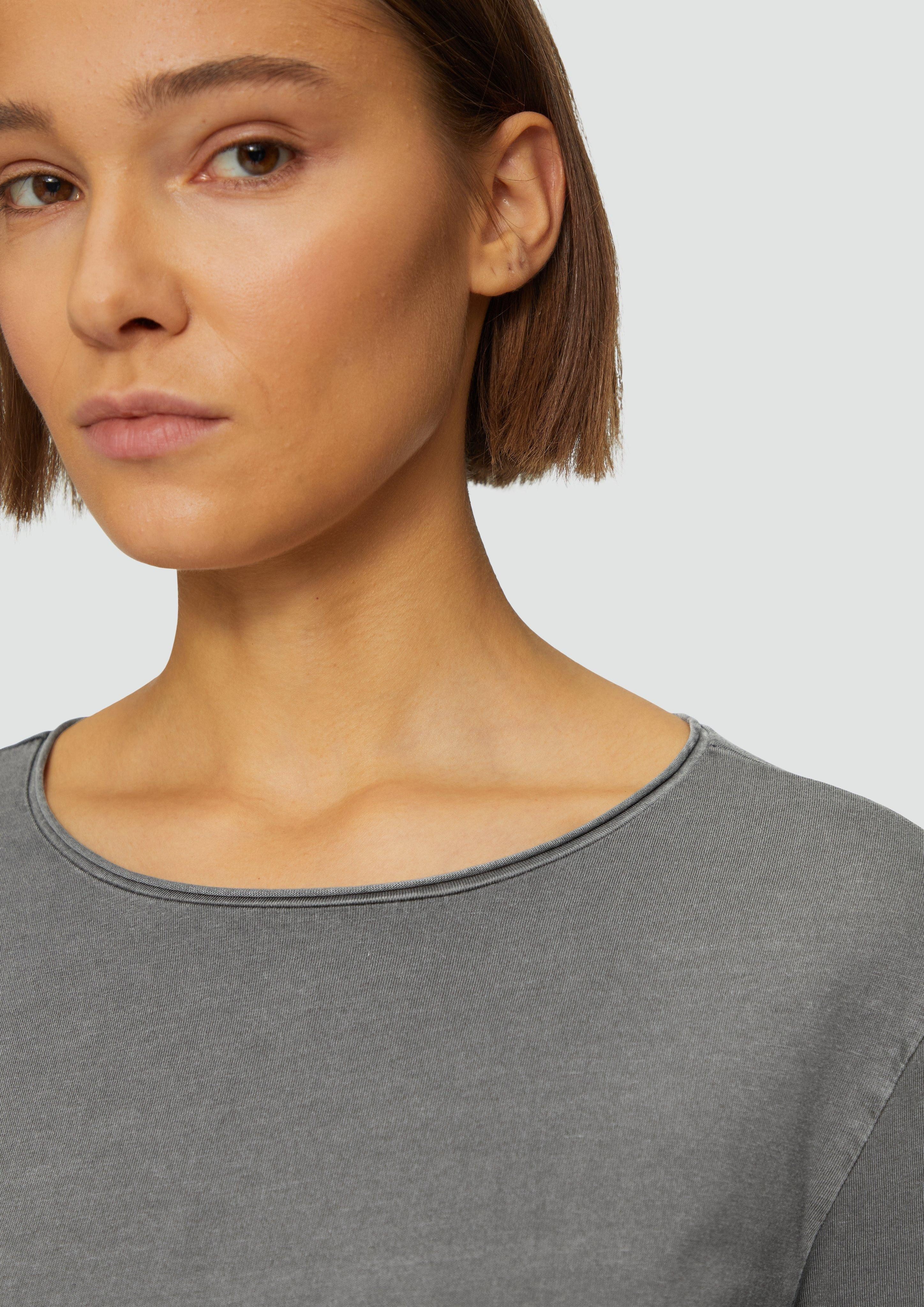 s.Oliver Langarmshirt Longsleeve mit Garment Dye günstig online kaufen