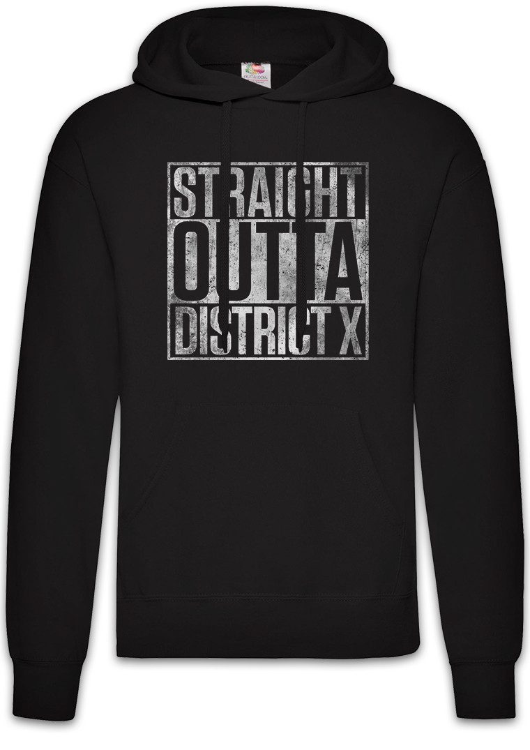 Hoodie Straight Outta District X Herren Hoodie New X Fun TV Series Men Show