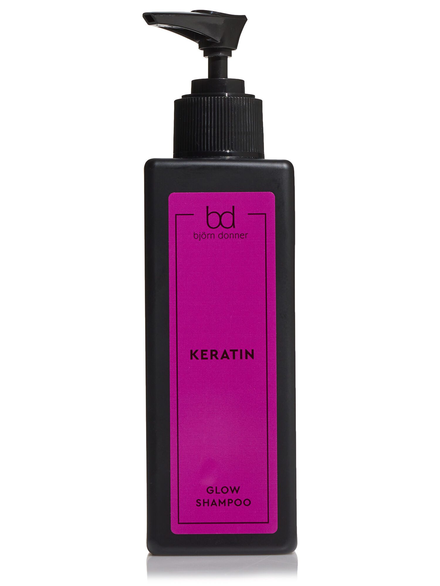 Björn Donner Haarpflege-Set Shampoo & Conditioner mit Panthenol & Aloe Vera, 2-tlg., 2er-Set, Reparaturpflege „Keratin Glow“ für trockenes und strapaziertes Haar
