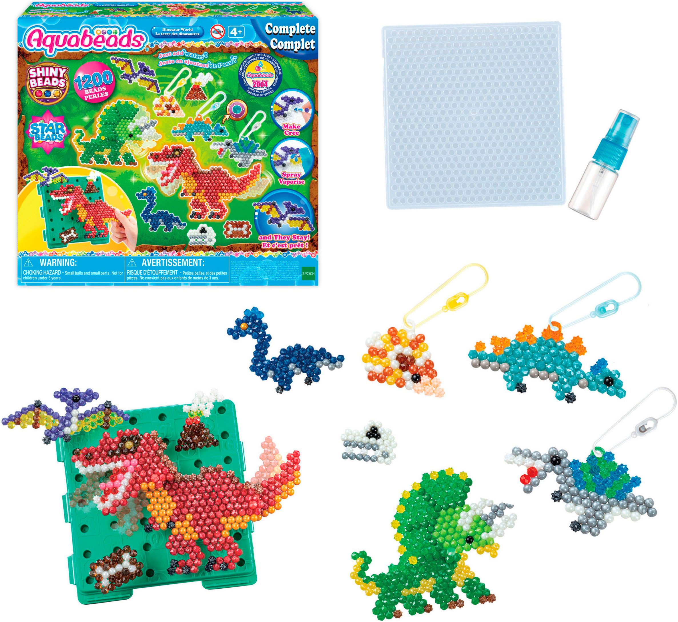 Aquabeads Kreativset Dinosaurier Bastelset