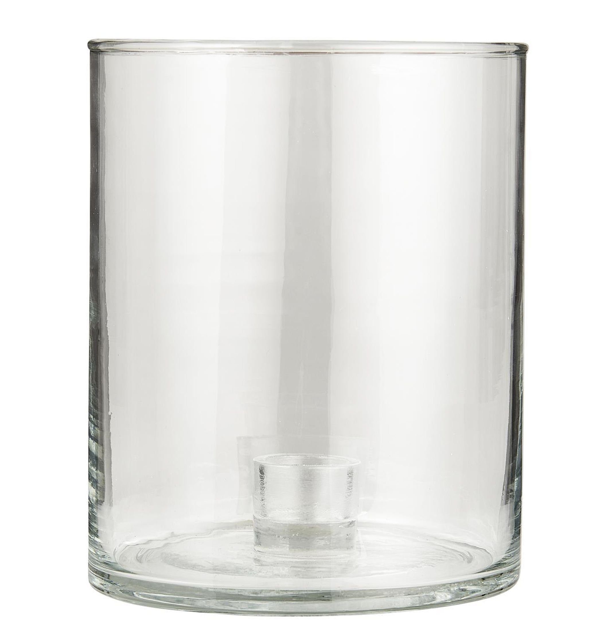 Ib Laursen Kerzenhalter Kerzenhalter Kerzenständer aus Glas für Hohe Stabkerzen Ib Laursen