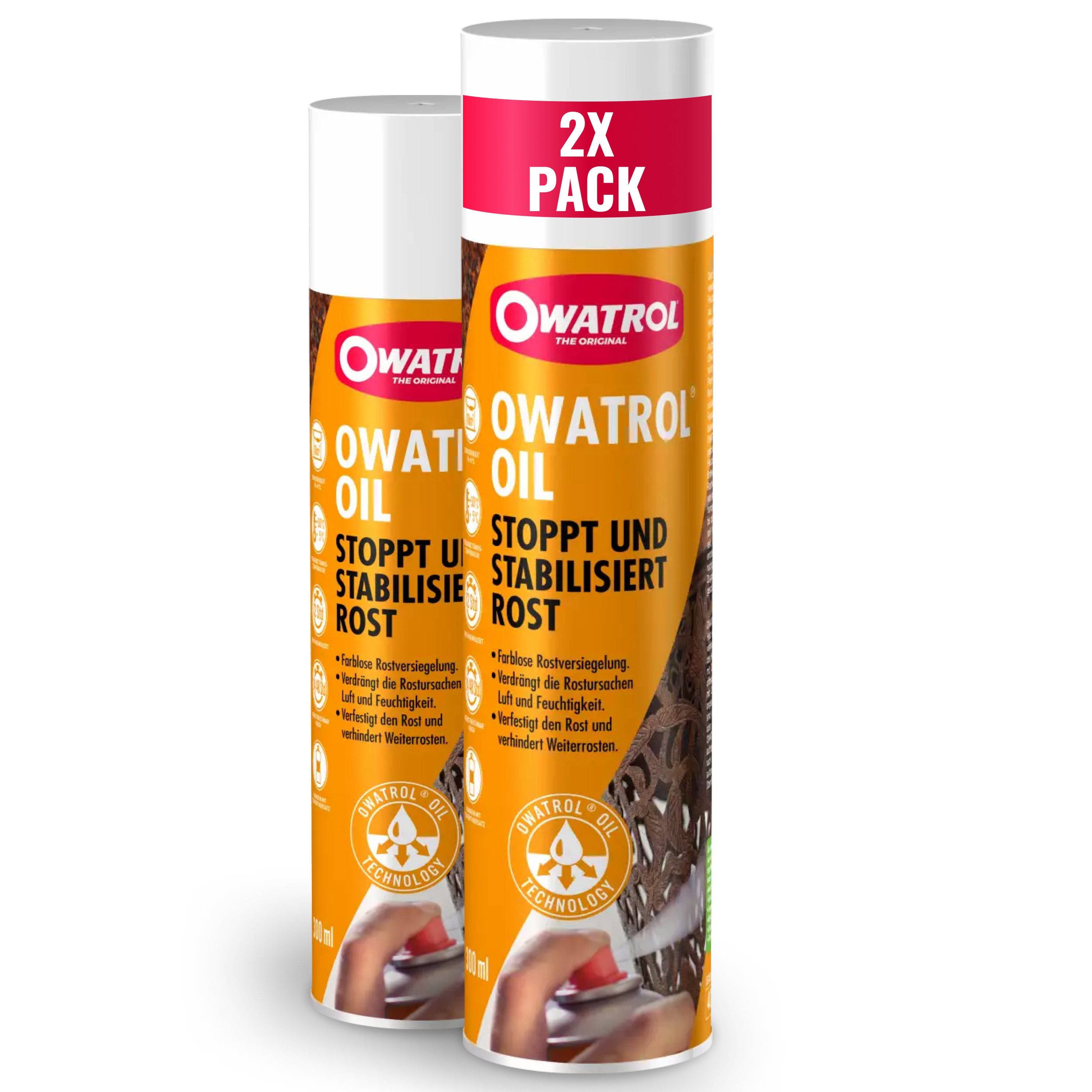 OWATROL Rostschutzgrundierung ÖL - SPRAY, 2-tlg.