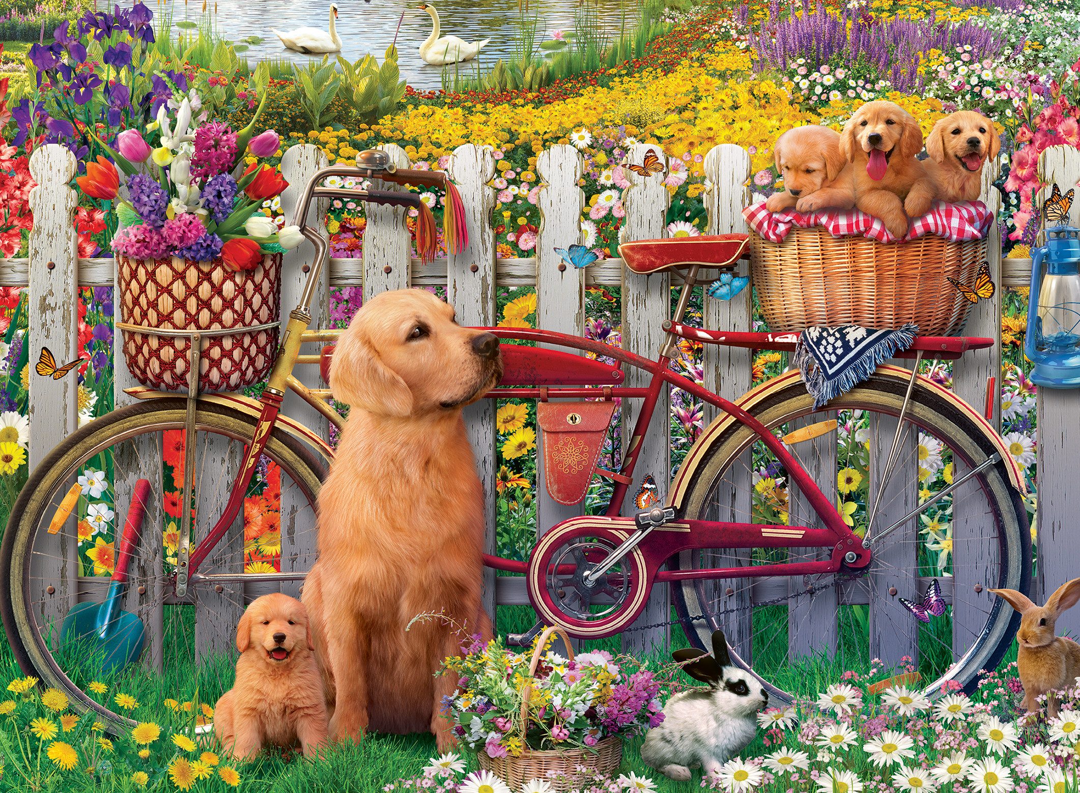 Ravensburger Puzzle Ausflug ins Grüne, 500 günstig online kaufen