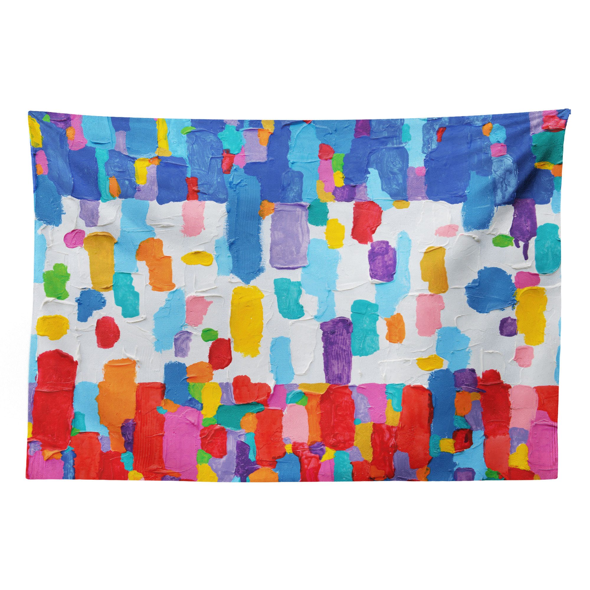 Abakuhaus Wandteppich aus Weiches Mikrofaser Stoff Für das Wohn und Schlafzimmer, rechteckig, Kunst Bunte abstrakte Malerei