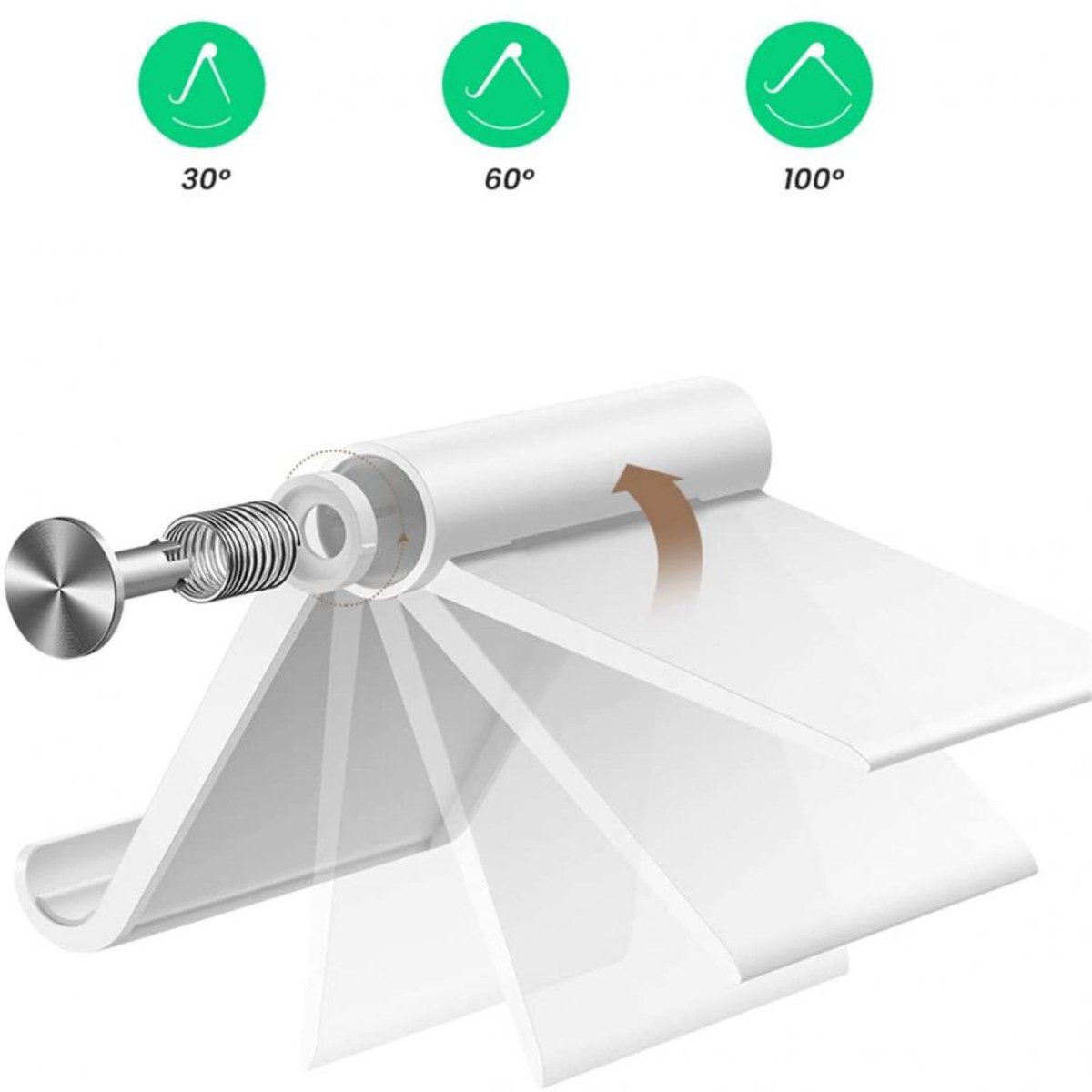 TECH PROTECT Tablet-Ständer Z1, (bis 8 Zoll, Kompakter Universalständer mit rutschfester Oberfläche)