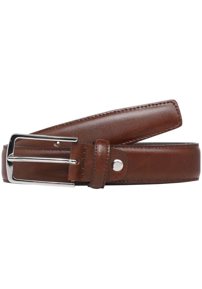 Jack & Jones Ledergürtel JACCHRISTOPHER BELT NOOS