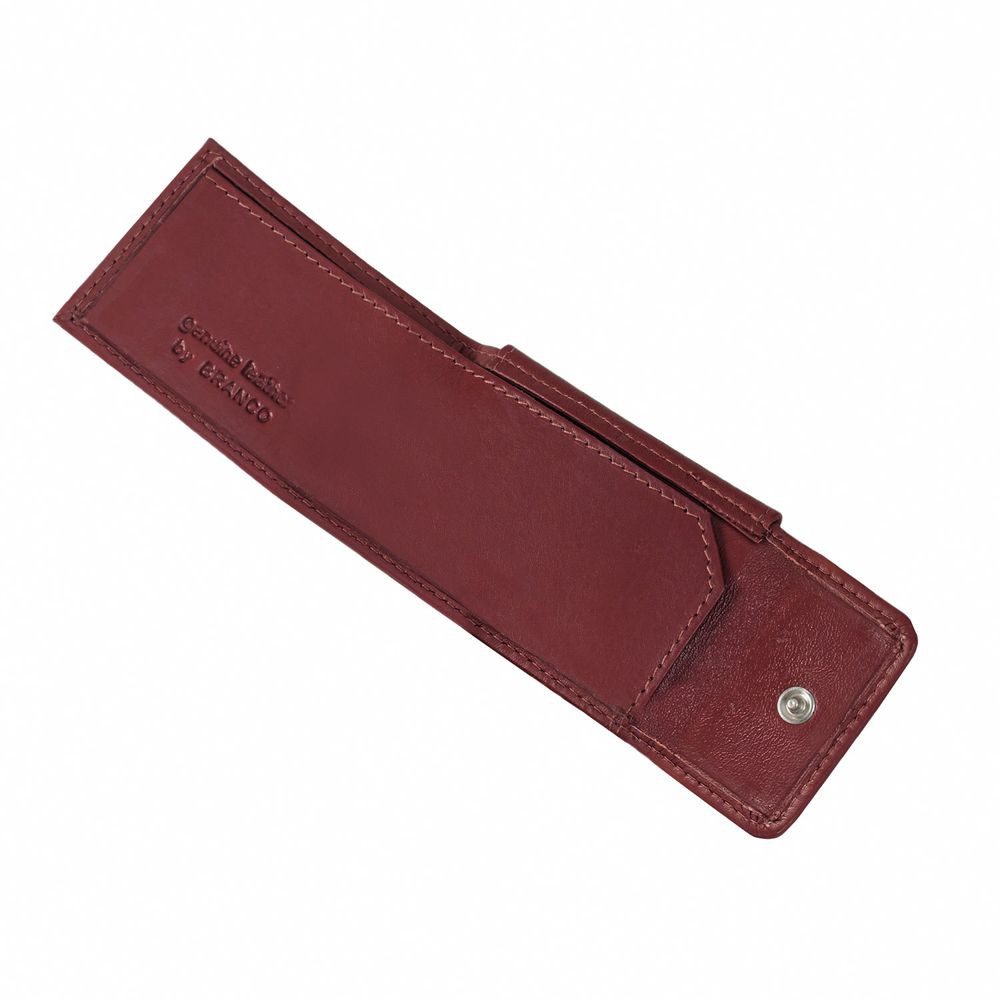 BRANCO Mini Geldbörse Sehr Kleine Geldbörse / Mini Portemonnaie, Leder, Braun, Branco 103 – Bild 3 von 5