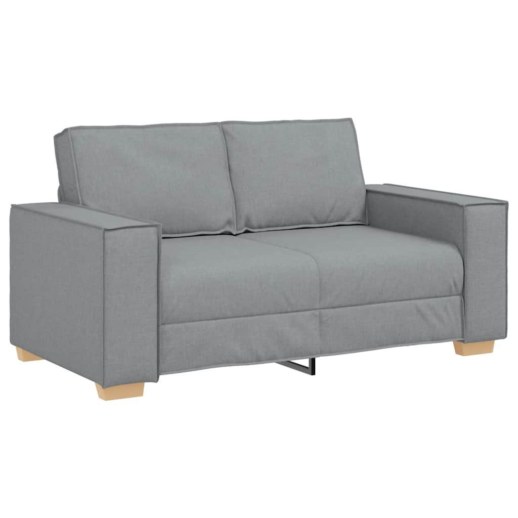 vidaXL Sofa 2-Sitzer Sofa Hellgrau 120 günstig online kaufen