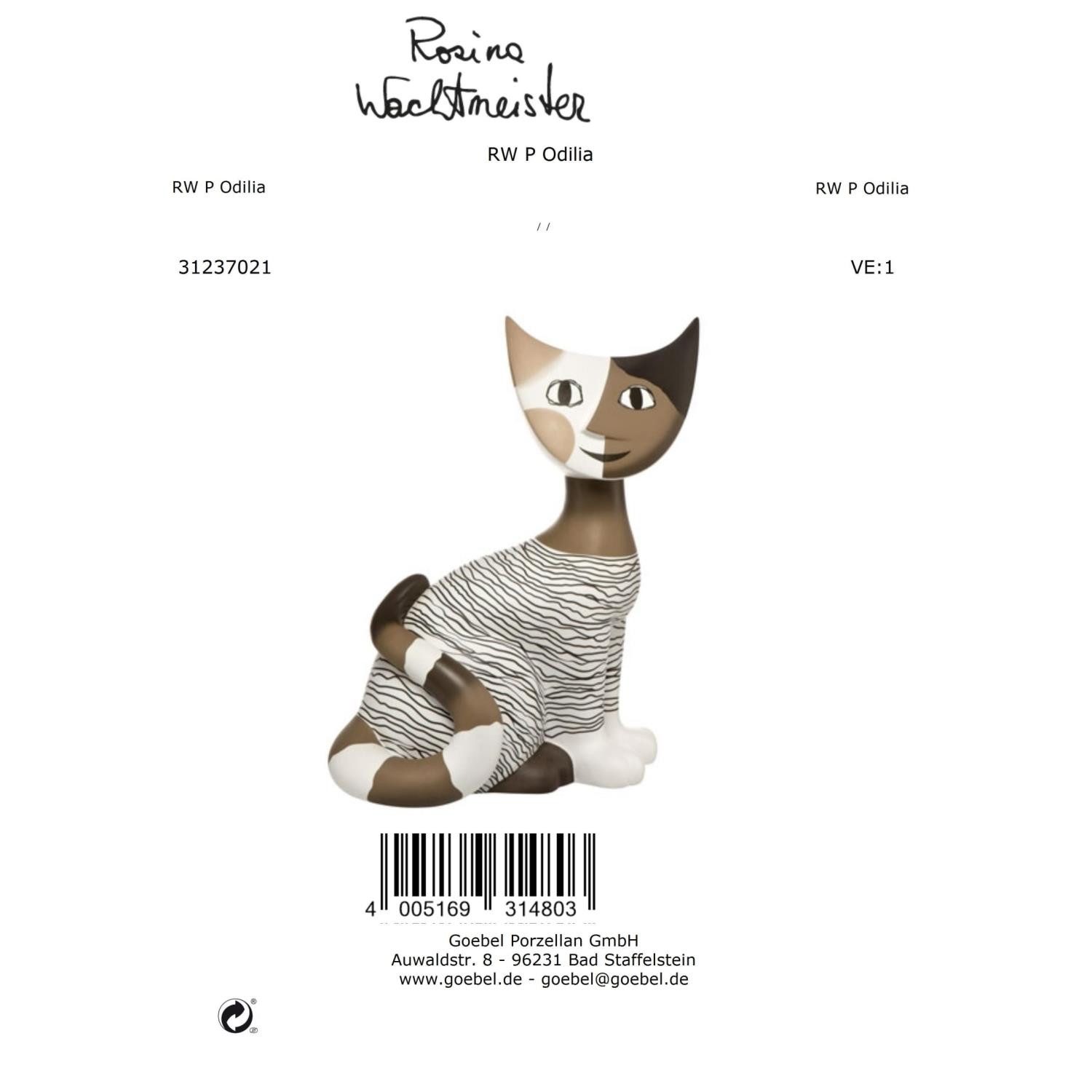 Goebel Dekofigur Rosina Wachtmeister, Besondere Dekofigur, Mehrfarbig, Moti günstig online kaufen