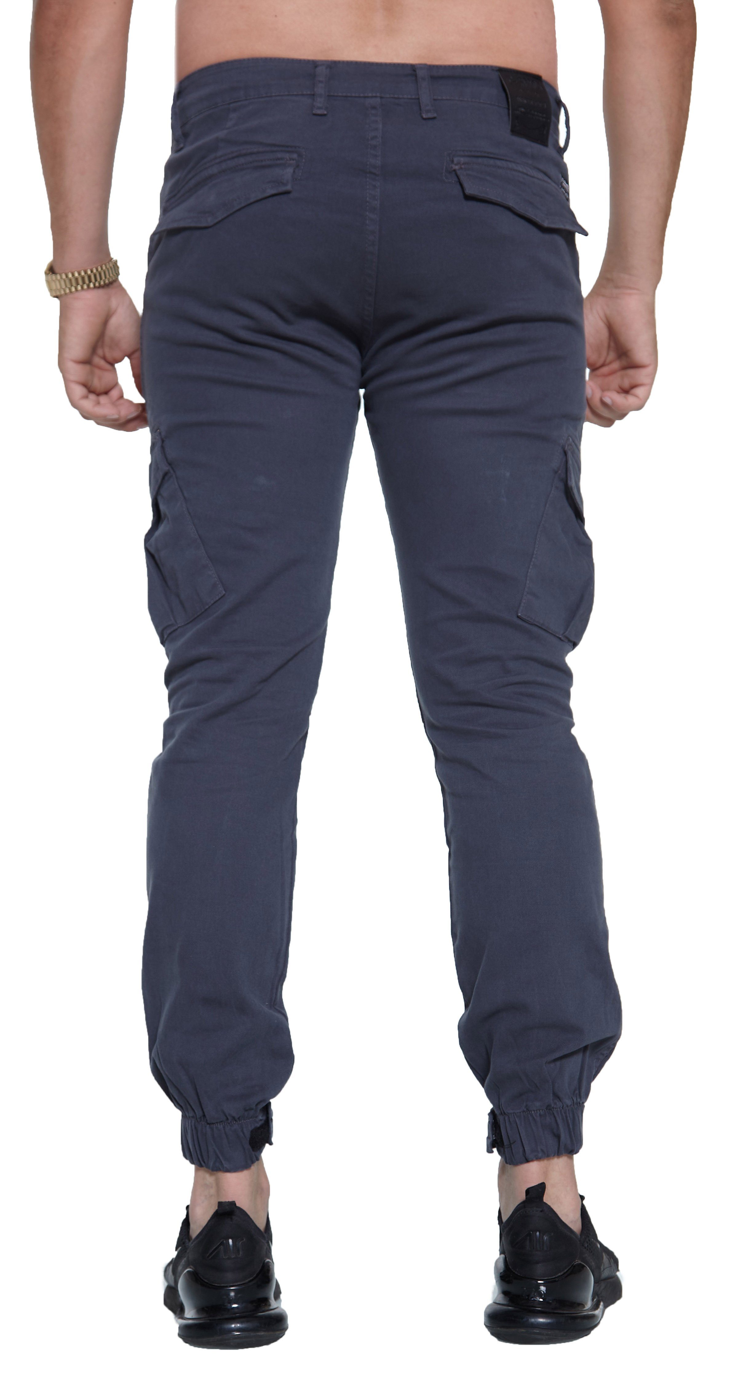 Casual H-3408 Kayna John Antrazit John Cargojeans Kayna Chino Freizeit Fitness