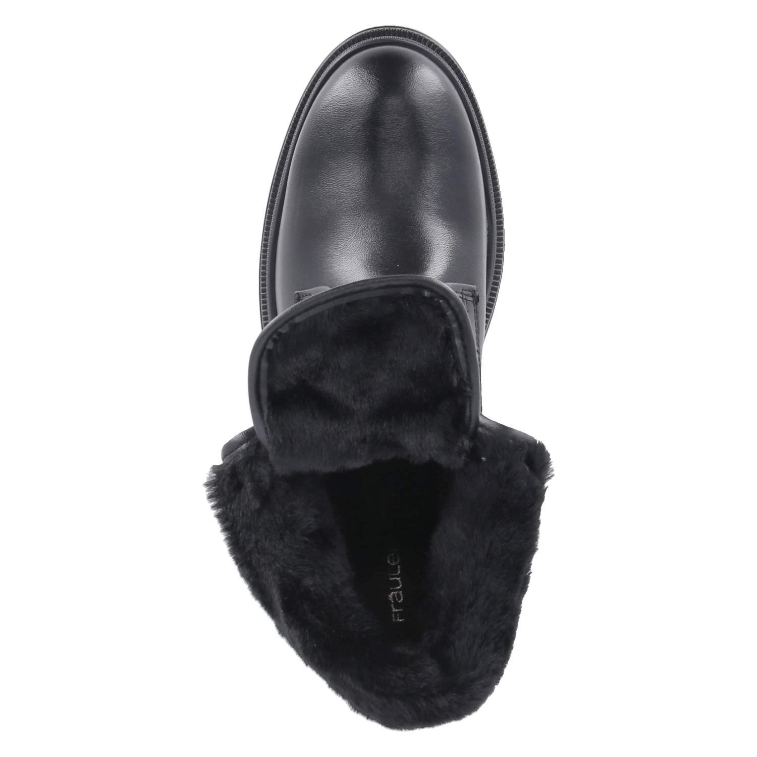 Fräulein Frida Fräulein Frida W1349-002 BLACK Damen Glattleder black Winterstiefel