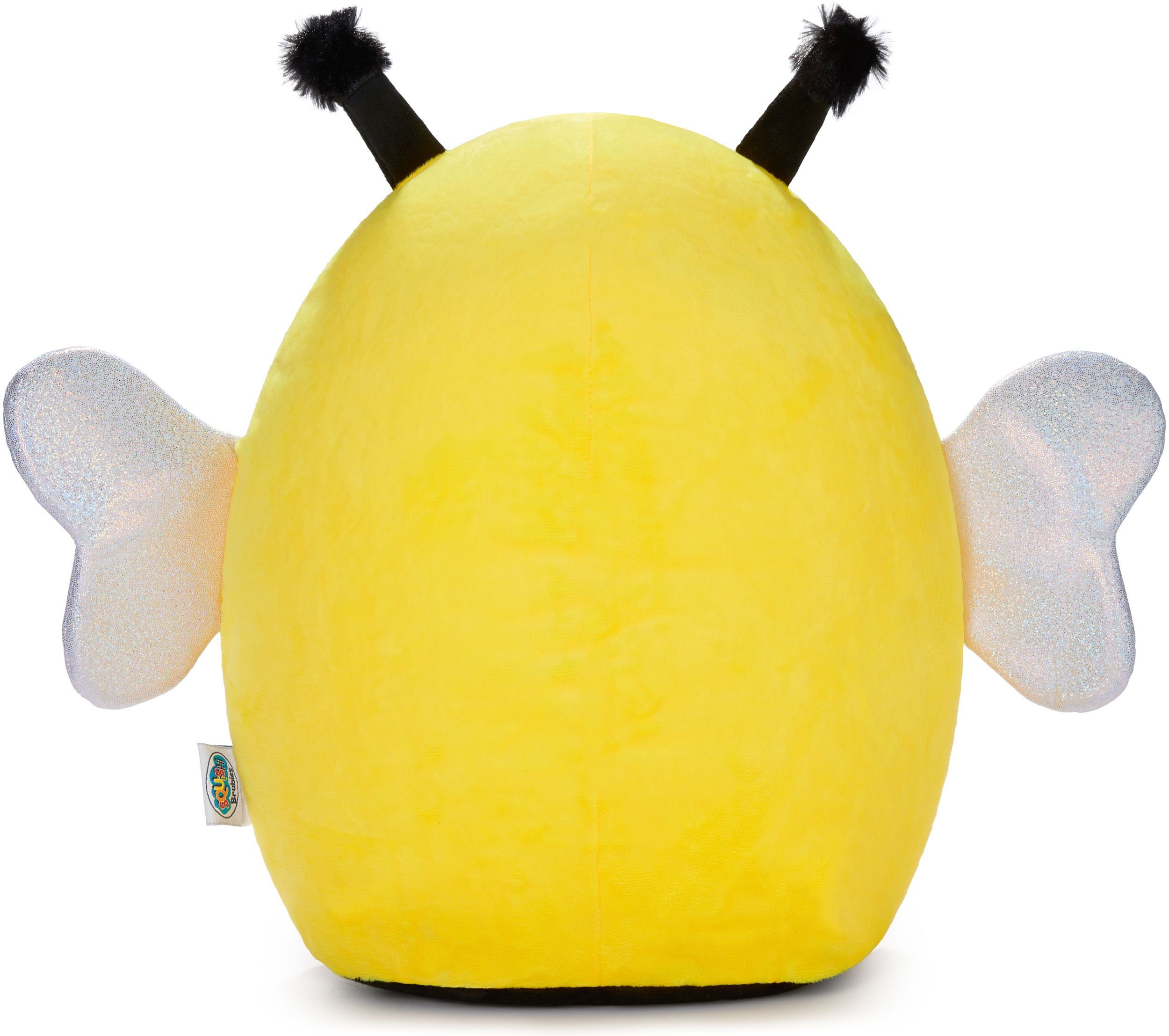 SQUISHBRUBIES Kuscheltier Bonnie die Biene - 35 cm Stofftier - Superweich (1-St., Schwarz und Gelb), Plüschtier zum Kuscheln, Verschenken und Sammeln