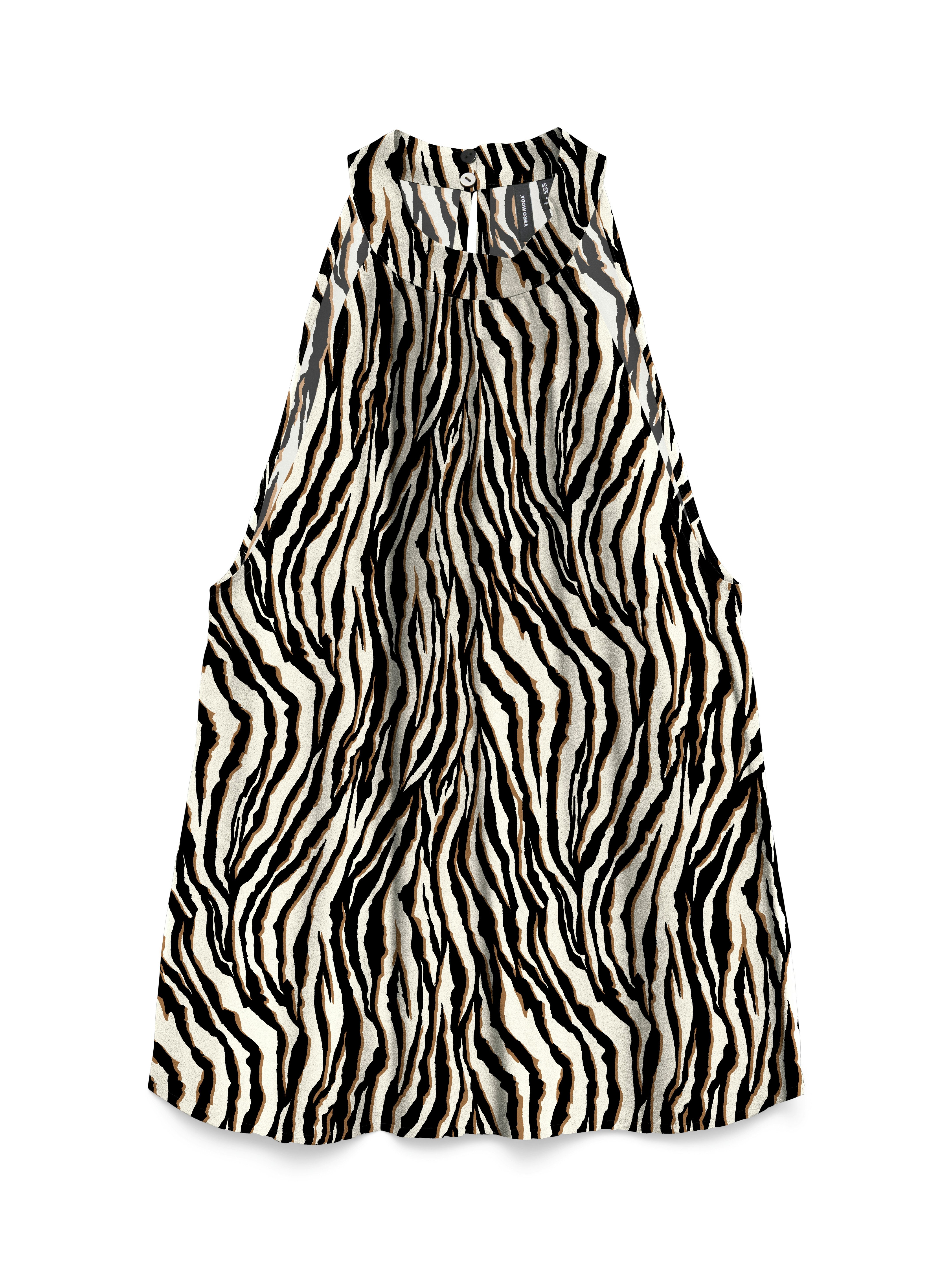 Vero Moda Neckholdertop VMEASY JOY S/L HALTER NECK TOP WVN Viskose