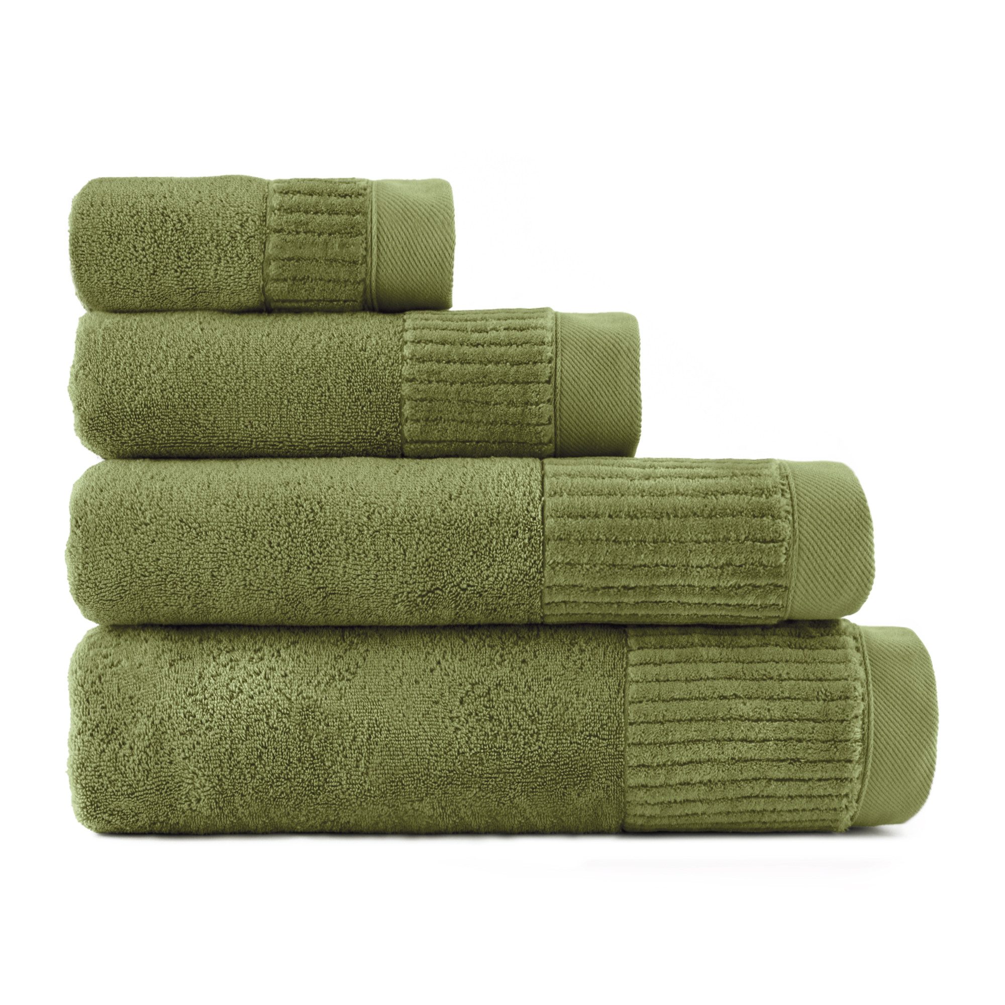 Zwoltex Handtücher PORTO Familien Handtuch Set Bio Baumwolle weich 600g Premium, (Handtuchset mit 30x50 Gästehandtuch 50x100 Handtuch 70x140), Dazu großes 100x150 Badetuch fusselfrei verarbeitet