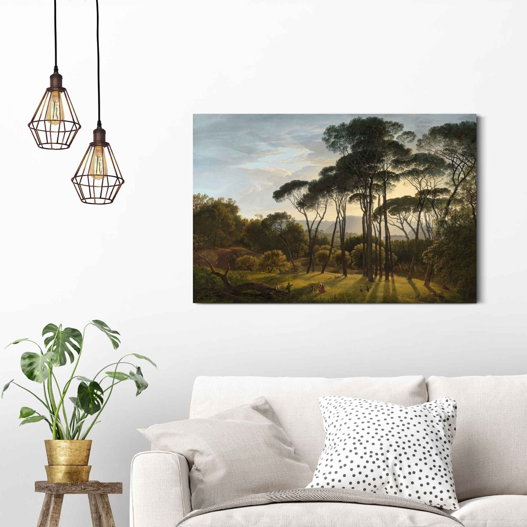 Meister, Alte Italienische Wandbild St) Italien Reinders! Landschaft (1 Wandbild