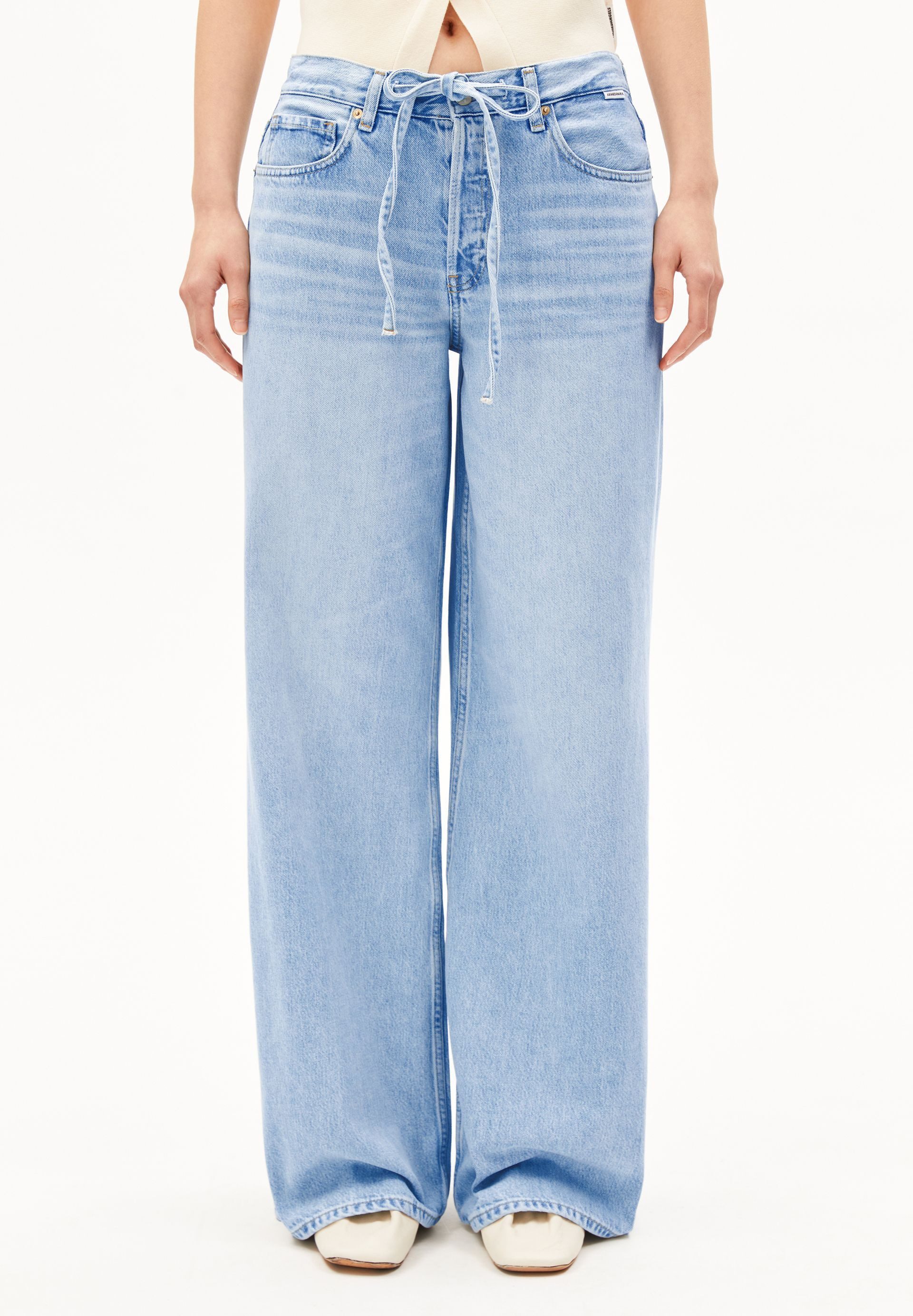 Armedangels Weite Jeans ASTRAEAAS Wide Jeans Bio-Baumwoll Mix (Non-Stretch, günstig online kaufen