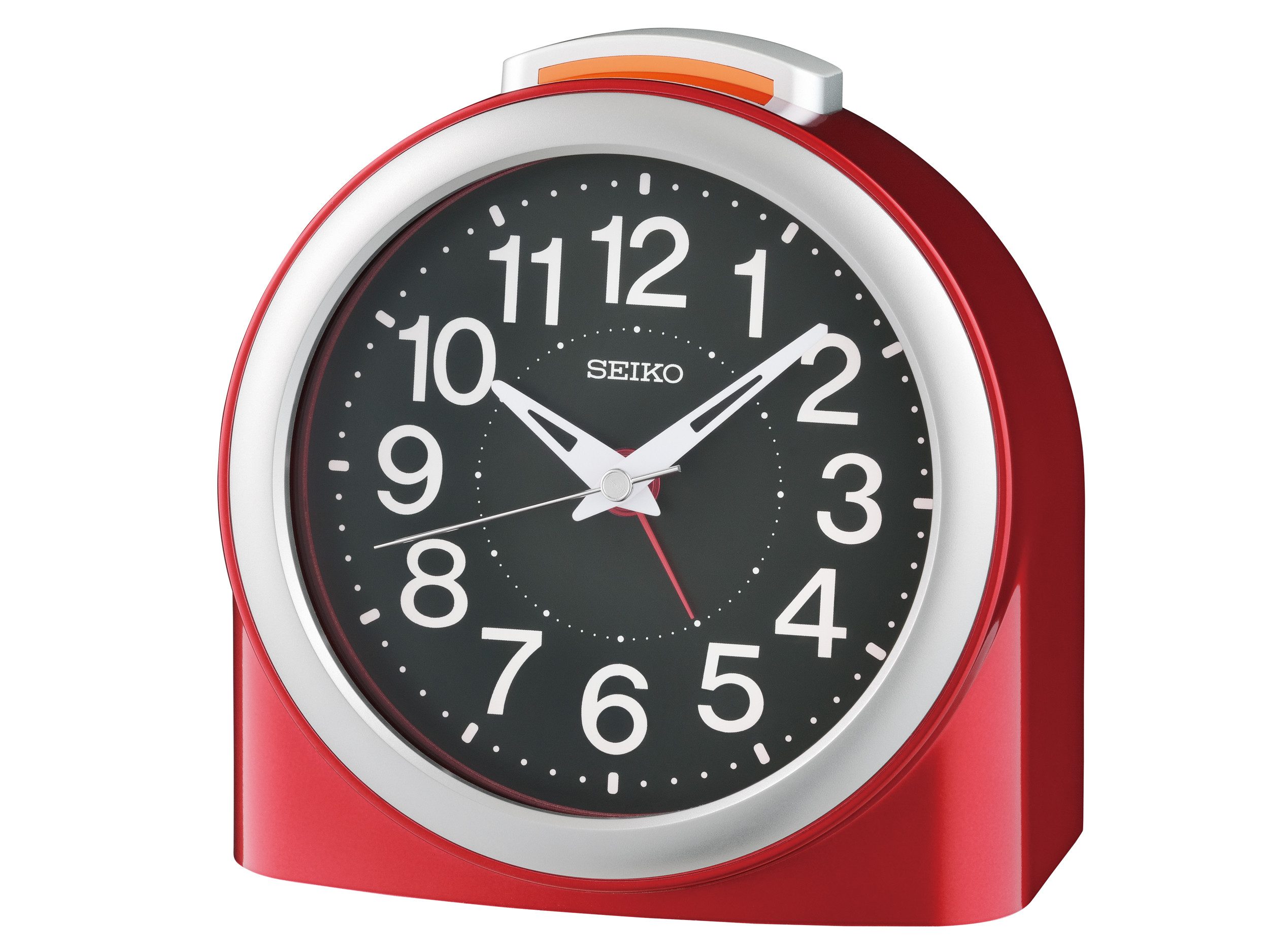 Seiko Quarzwecker Wecker, Beleuchtung, Schlafzimmer, durchlaufende Sekunde, Piepalarm