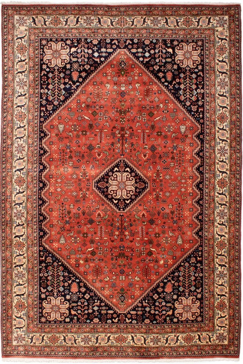 Orientteppich Ghashghai 199x301 Handgeknüpfter Orientteppich / Perserteppich, Nain Trading, rechteckig, Höhe: 12 mm
