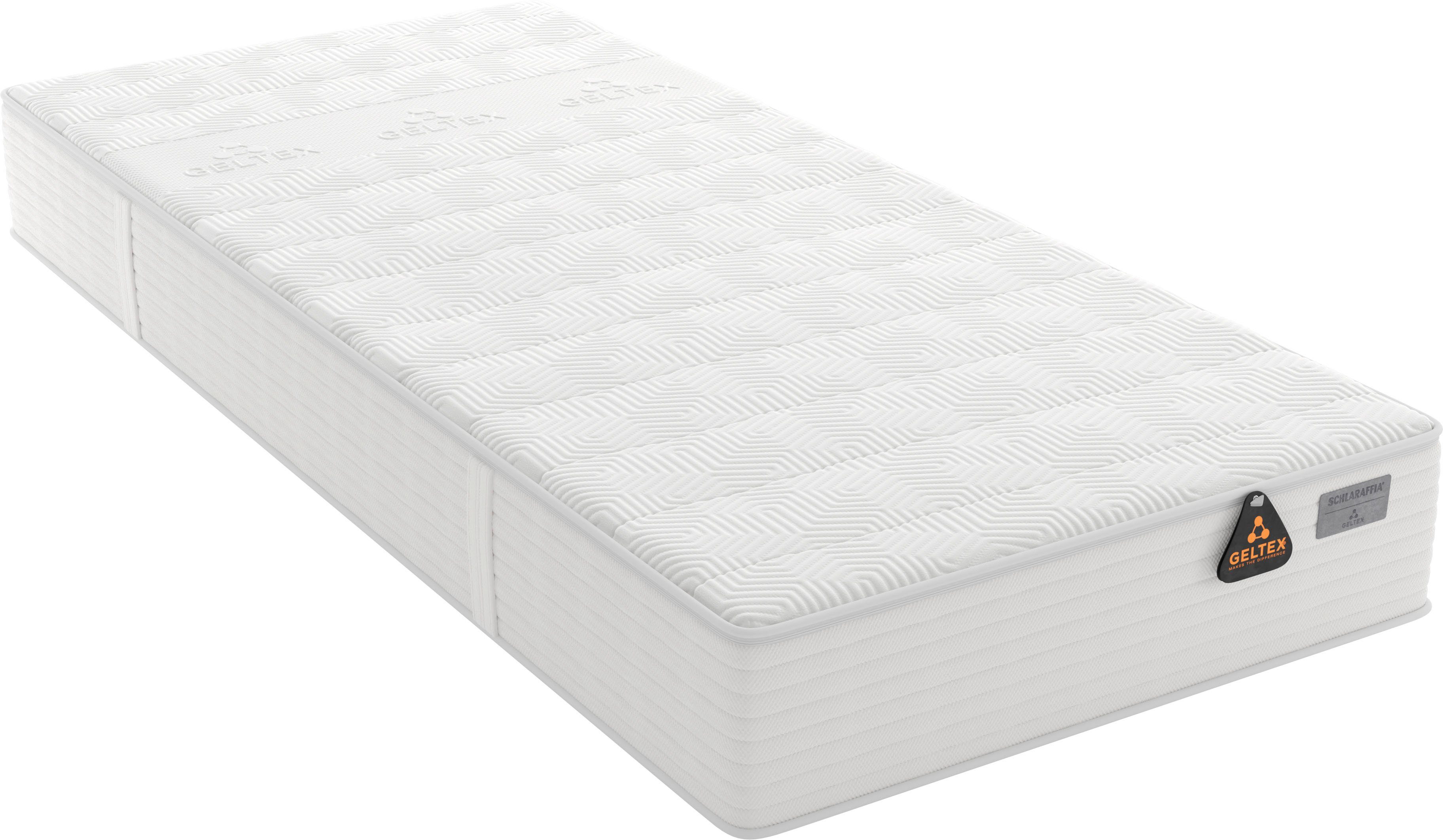 Taschenfederkernmatratze GELTEX Quantum Pure Plus 220TFK, Matratze 90x200, 140x200 cm und mehr, Schlaraffia, 22 cm hoch, beids. GELTEX®Next-Auflage, ergonomisch, langlebige Qual. (RG 43)